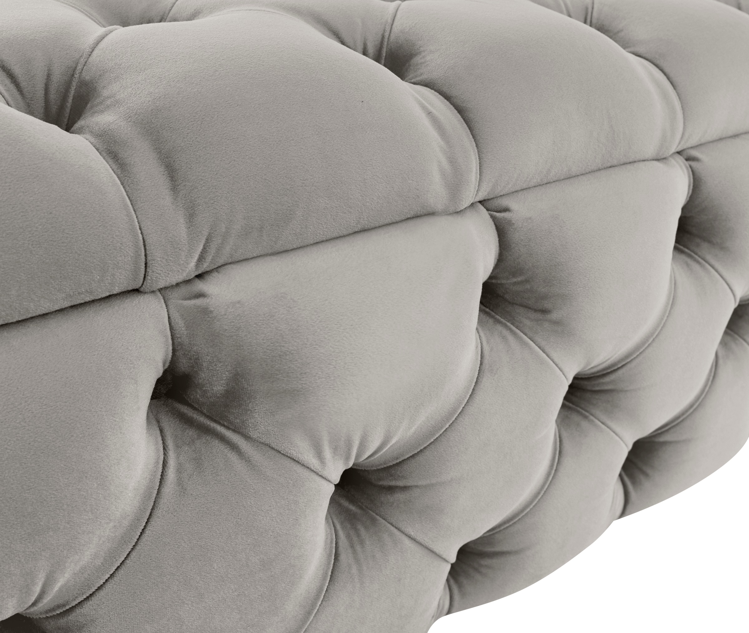 Guido Maria Kretschmer Home&Living Polsterhocker »KALINA, hochwertige Knopfheftung, B/T/H: 120/55/45 cm«, mit Staufach und innenliegenden Laschen zur besseren Aufbewahrung