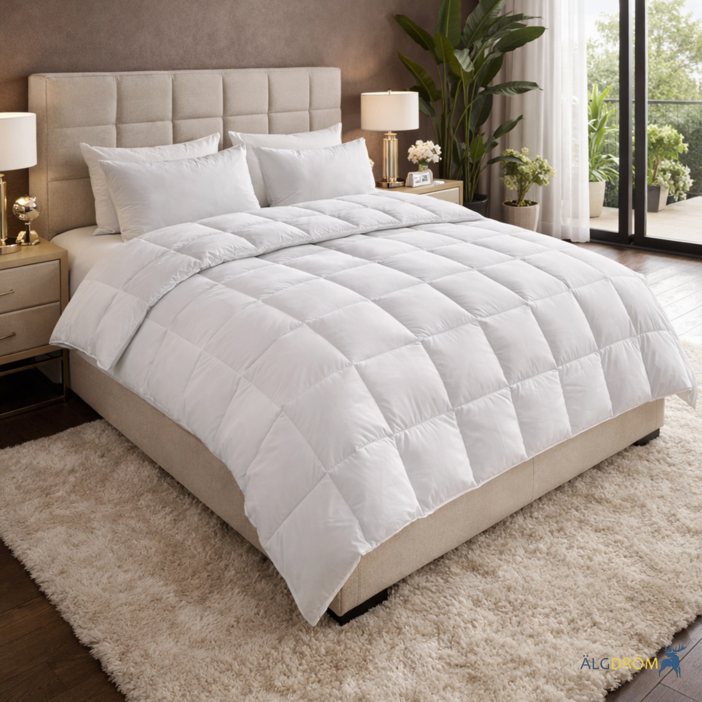 OTTO home Daunenbettdecke "Marseilles Bettdecke 135x200 cm und 155x220 cm" normal Füllung 100% Daunen 1 Stk. tlg. Bettdecken, Sommer, Winter, Allergiker geeignet ( Hausstauballergiker)
