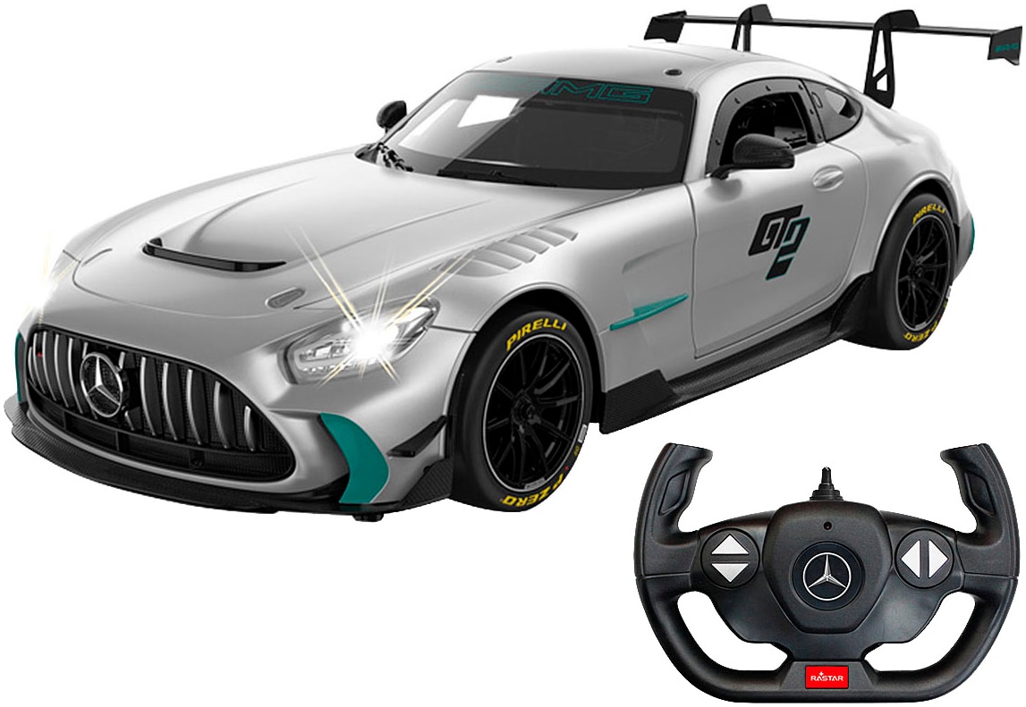 Jamara RC-Auto »Mercedes-AMG GT2 silber 2,4GHz« LED-Licht; Maßstab 1:14
