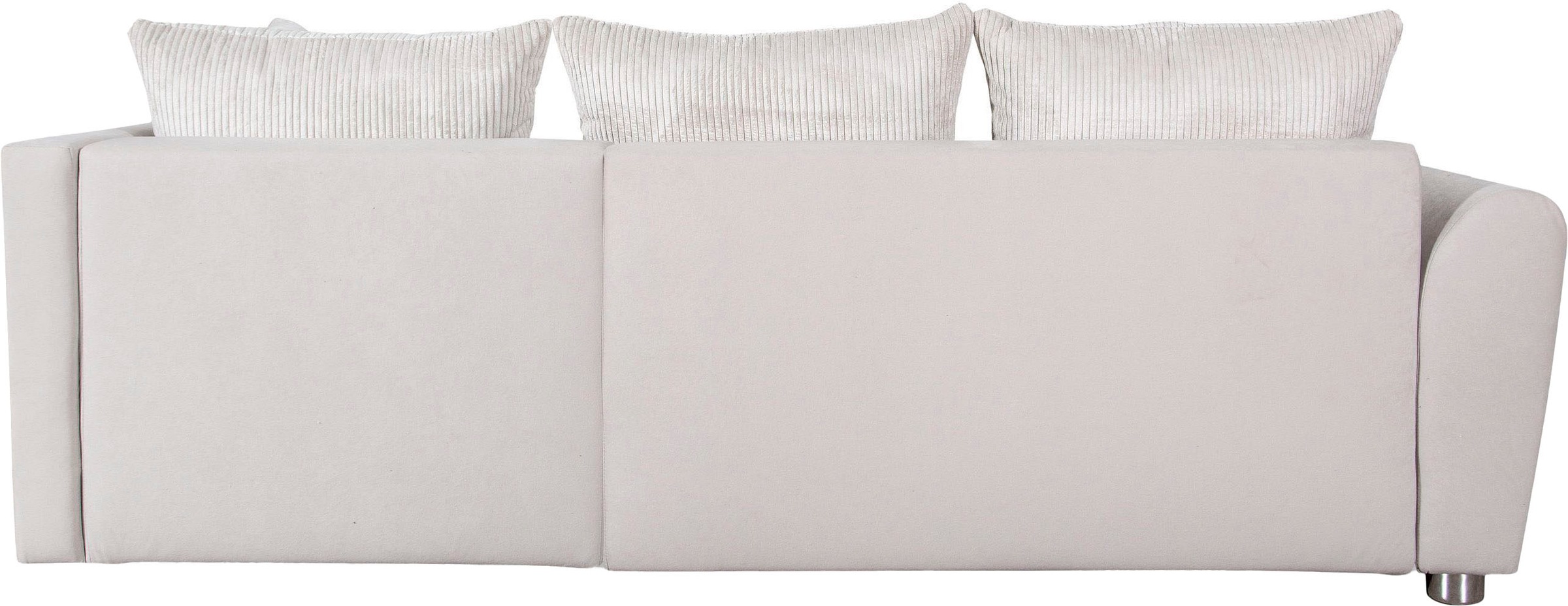 COLLECTION AB Ecksofa, Ecksofa,Bettfunktion,Bettkasten,Bonnelfederkern, Rückenkissen
