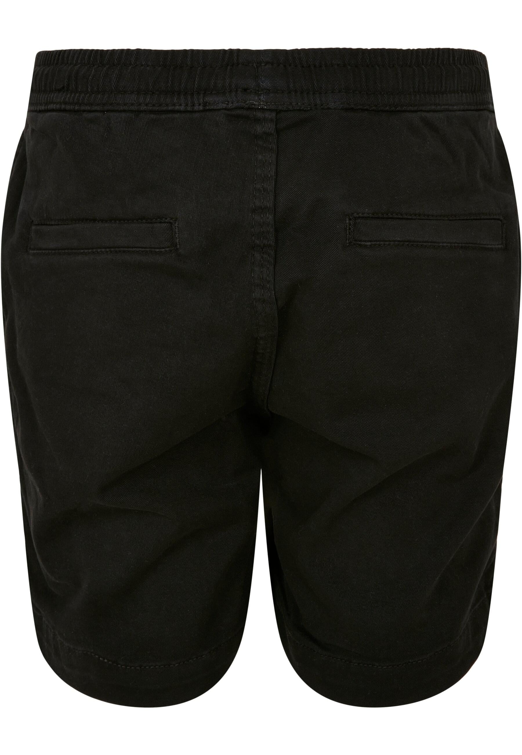 URBAN CLASSICS Stoffhose »Urban Classics Herren Boys Strech Twill Joggshorts«, (1 tlg.)