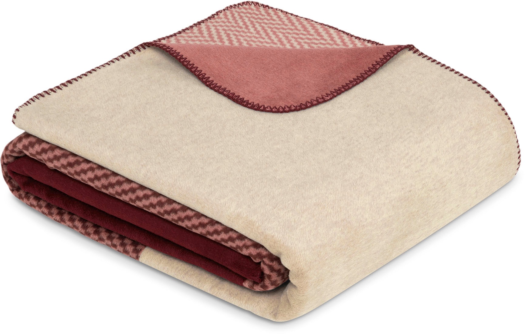 bugatti Wohndecke "Wohndecke bugatti" mit modernem Patchwork-Design günstig online kaufen