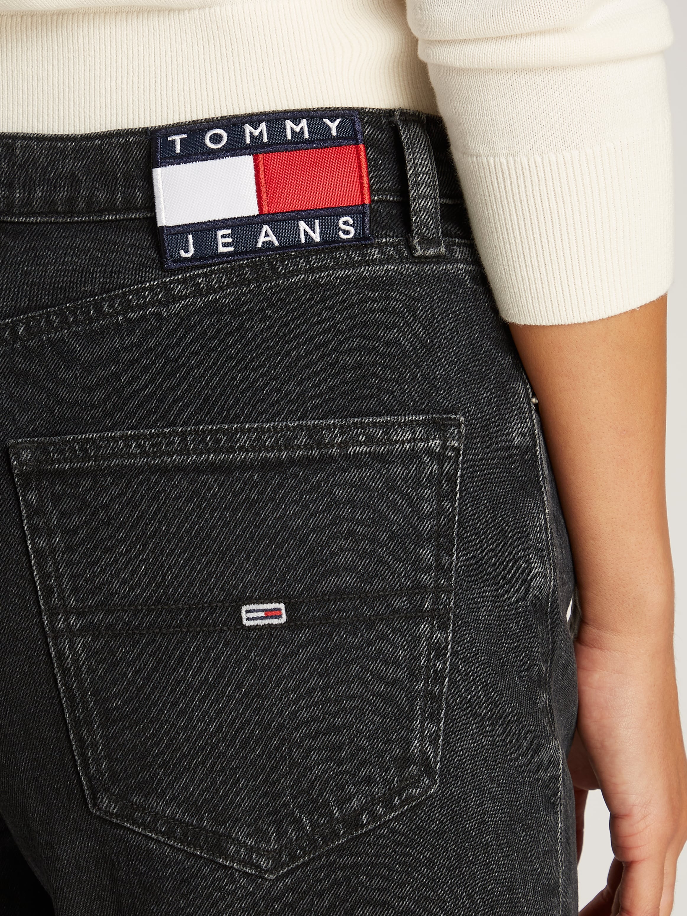 Tommy Jeans Straight-Jeans »Layla High Rise Slim Straight«, in Knöchellänge