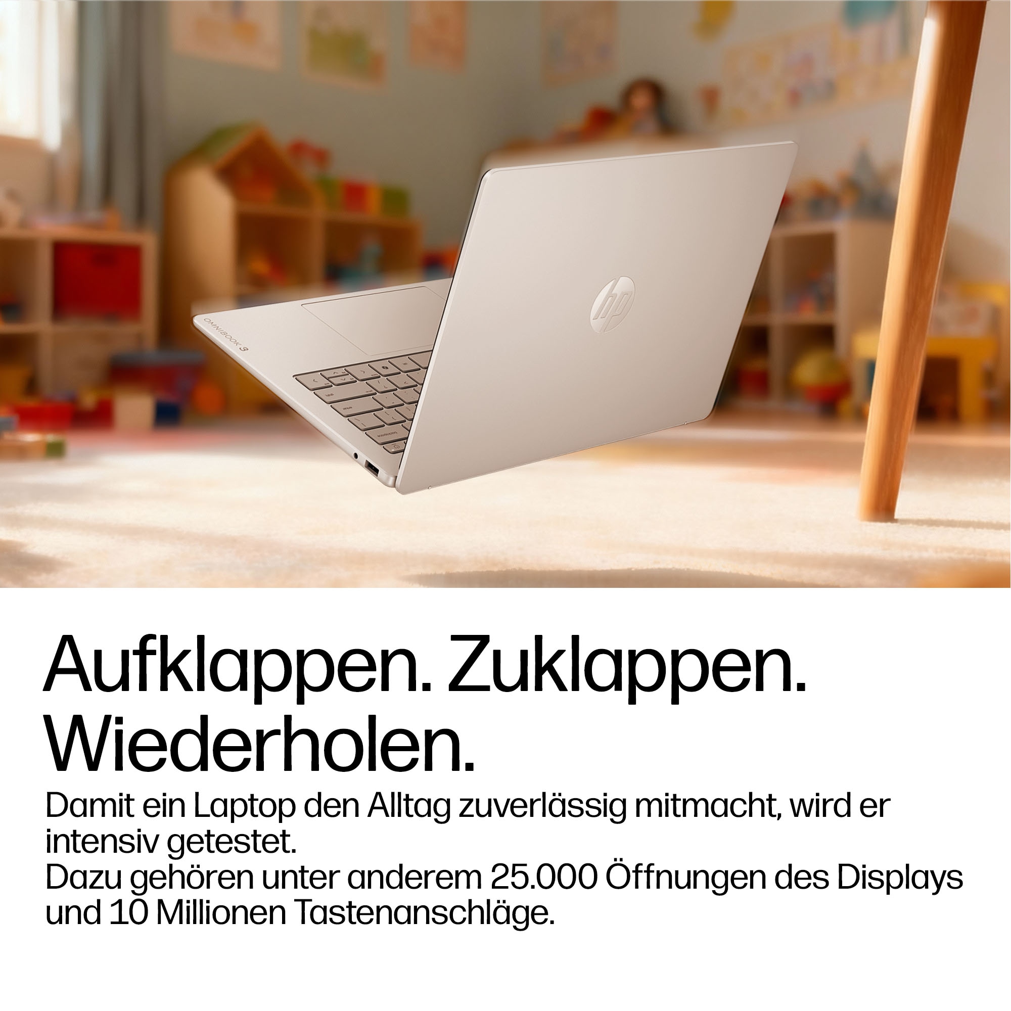 HP Notebook »OmniBook 3 16-bu0070ngx« 40,6 cm / 16 ″ Intel Core 7 Intel Graphics 512 GB SSD
