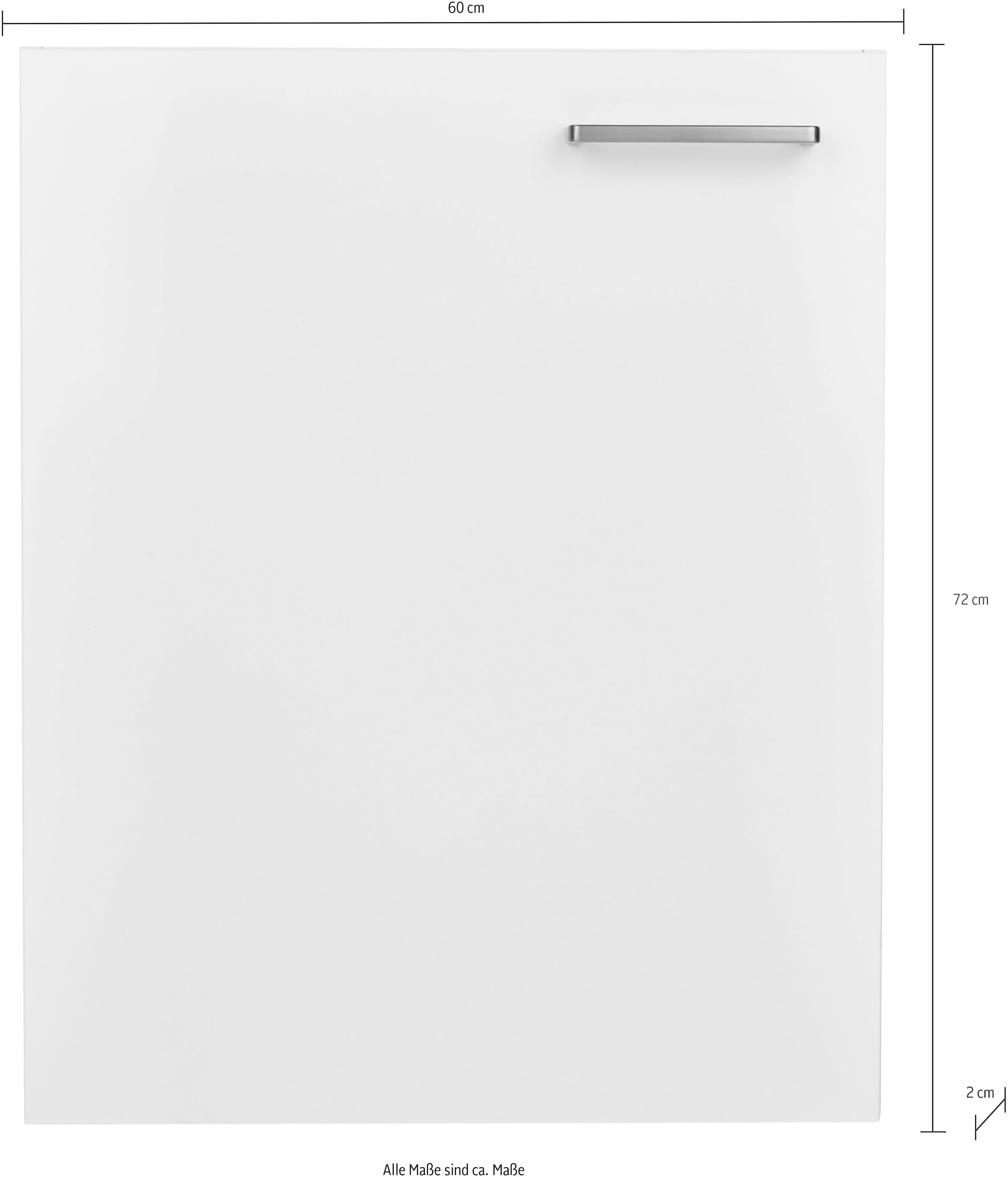 nobilia® Kühlumbauschrank »"Touch", Ausrichtung wählbar,«, für integrierte Kühlgeräte und Waschautomaten, Breite 60 cm