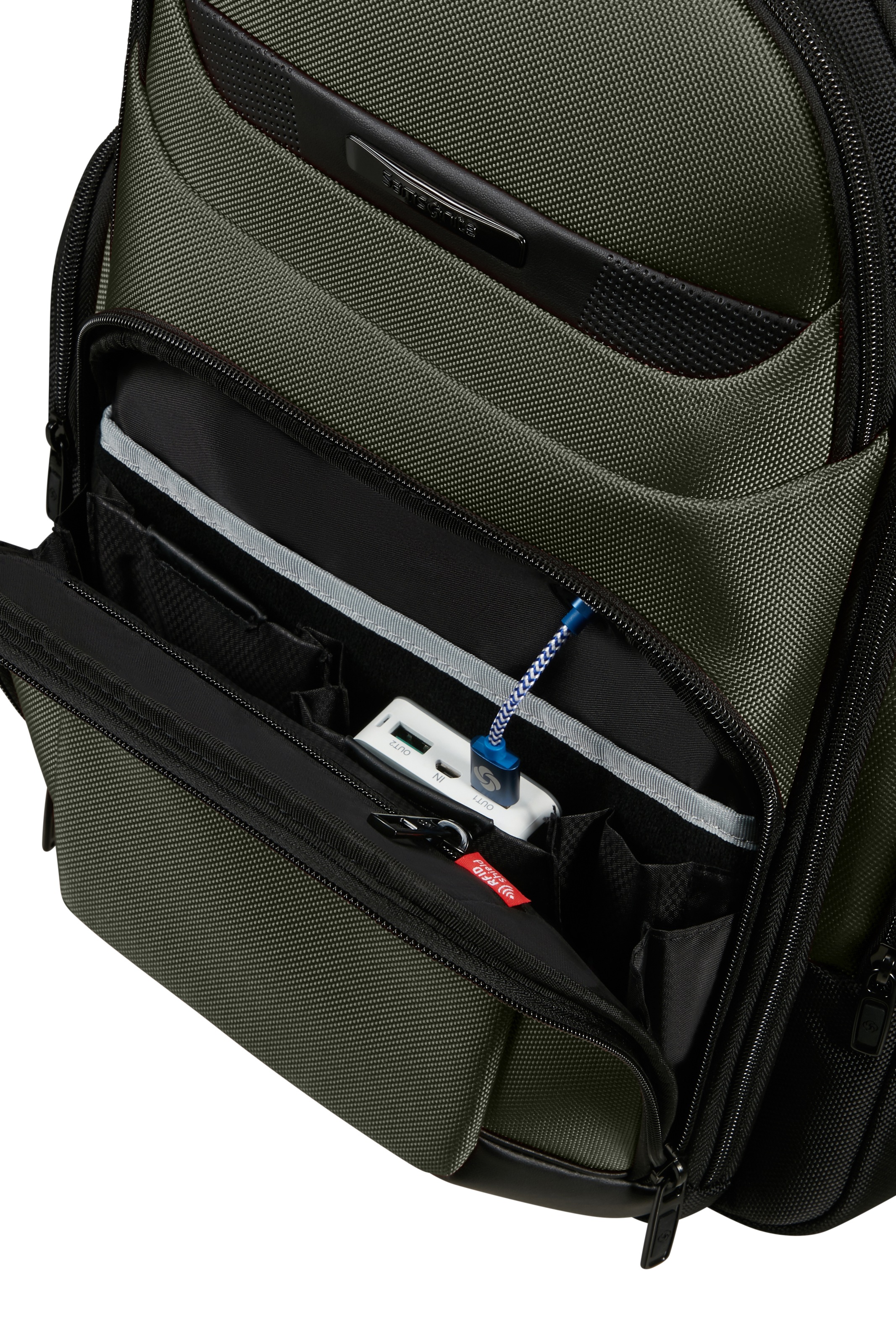 Samsonite Laptoprucksack »PRO-DLX 6« Unisex Busninessrucksack, erweiterbar dank EXP Funktion