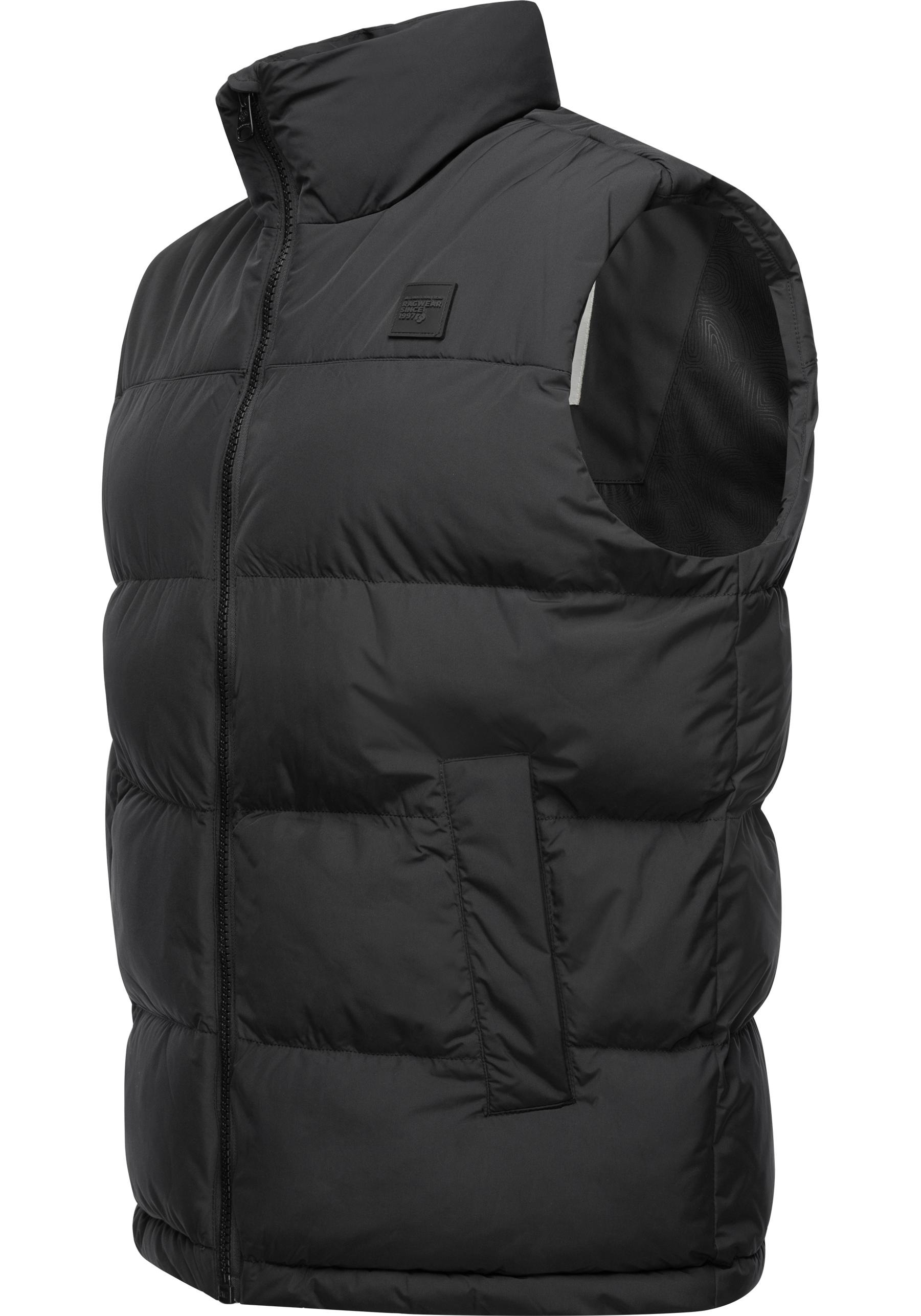 Ragwear Steppweste »Savan«, Wasserdichte gesteppte Herren Outdoorweste
