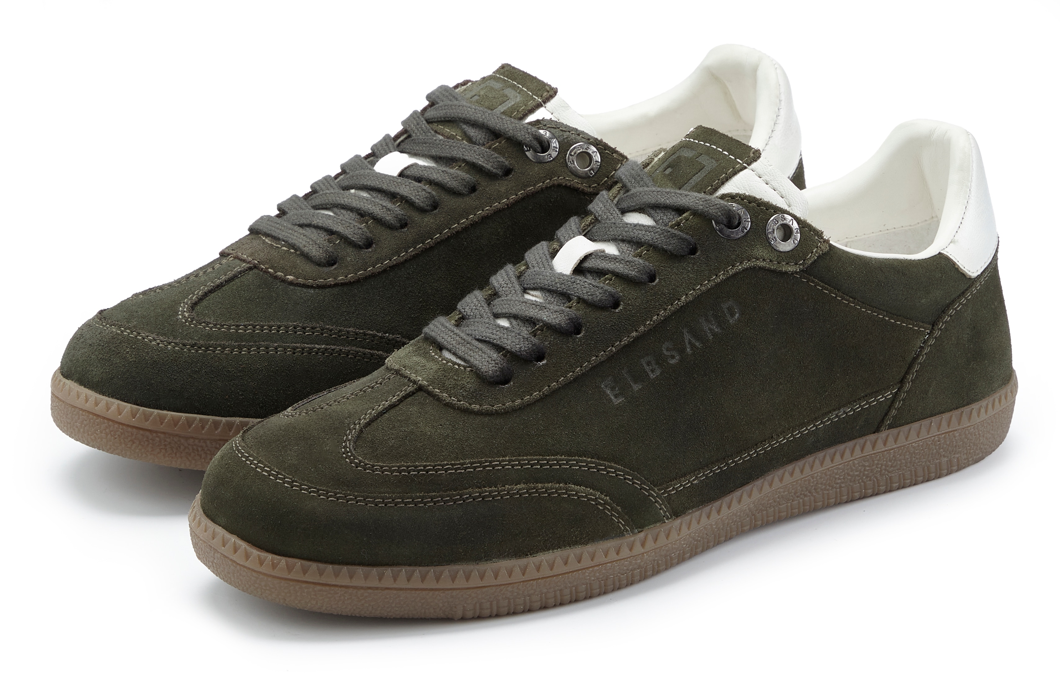 Elbsand Sneaker "Schnürschuh, Retro Sneaker, Lederschuh, Halbschuh, Ledersneaker" NEU Freizeitschuh, Schnürhalbschuh, Turnschuh aus Leder im Retro-Look