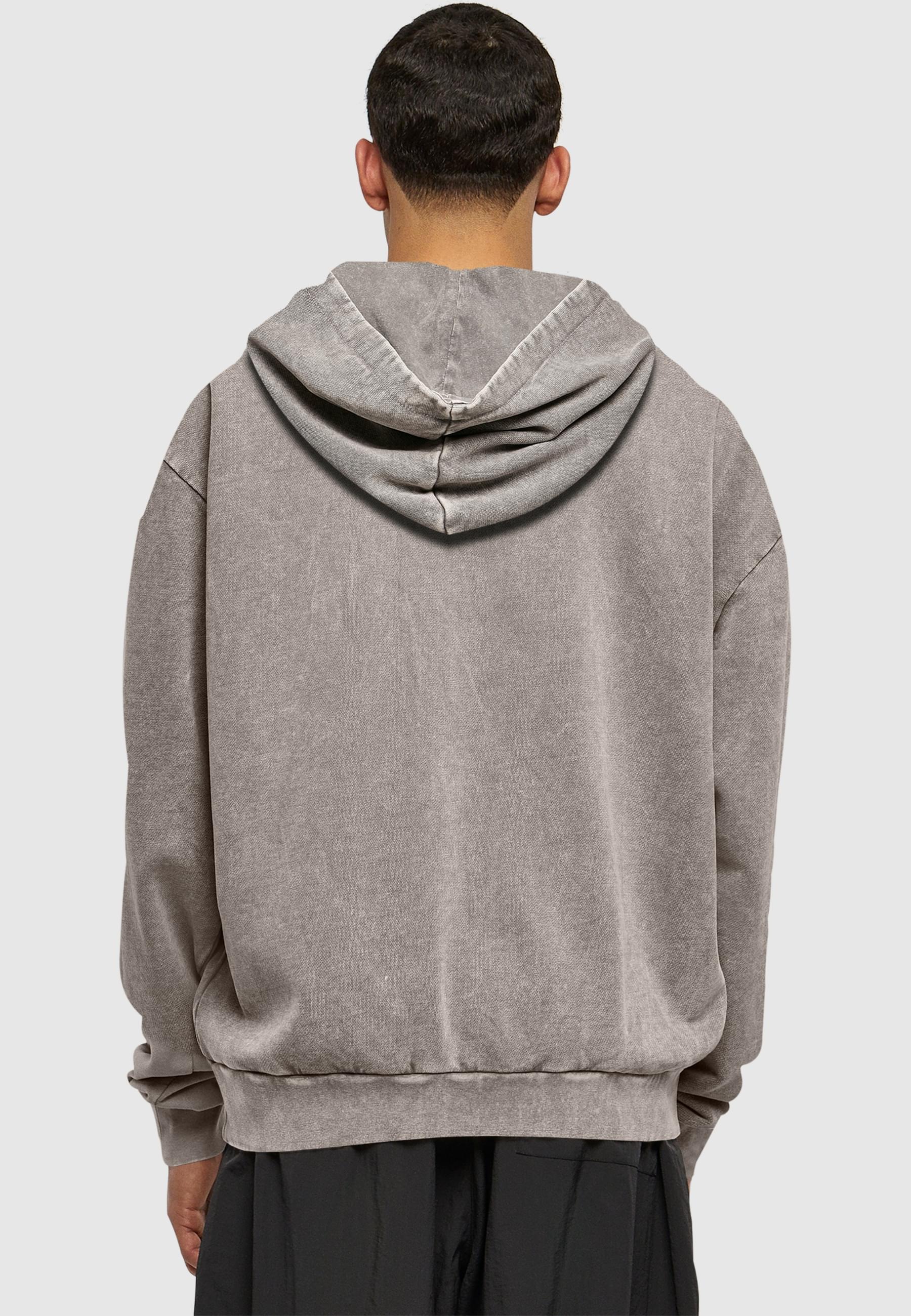 Merchcode Kapuzensweatshirt »Merchcode Mind Fitness Acid Washed Oversized Hoodie«, (1 tlg.)