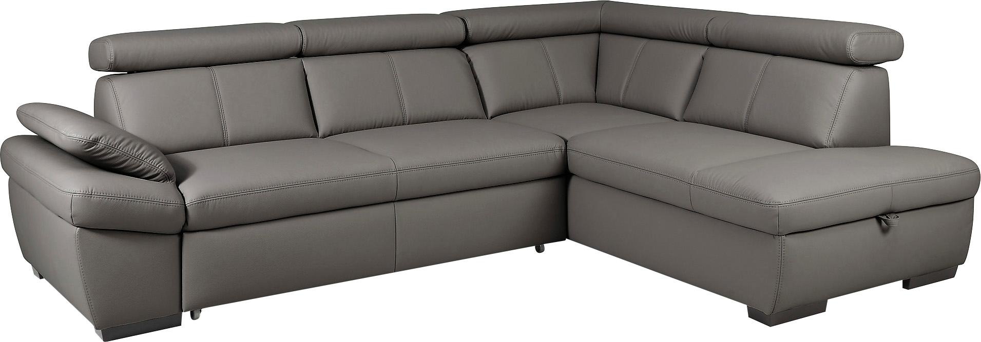exxpo - sofa fashion Ecksofa "Salerno, Funktionssofa, hoher Sitzkomfort, Br günstig online kaufen