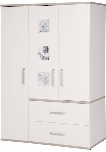 roba® Kleiderschrank »Moritz, 3-türig«, mit integrierten Bilderrahmen an den Türen;... kaufen
