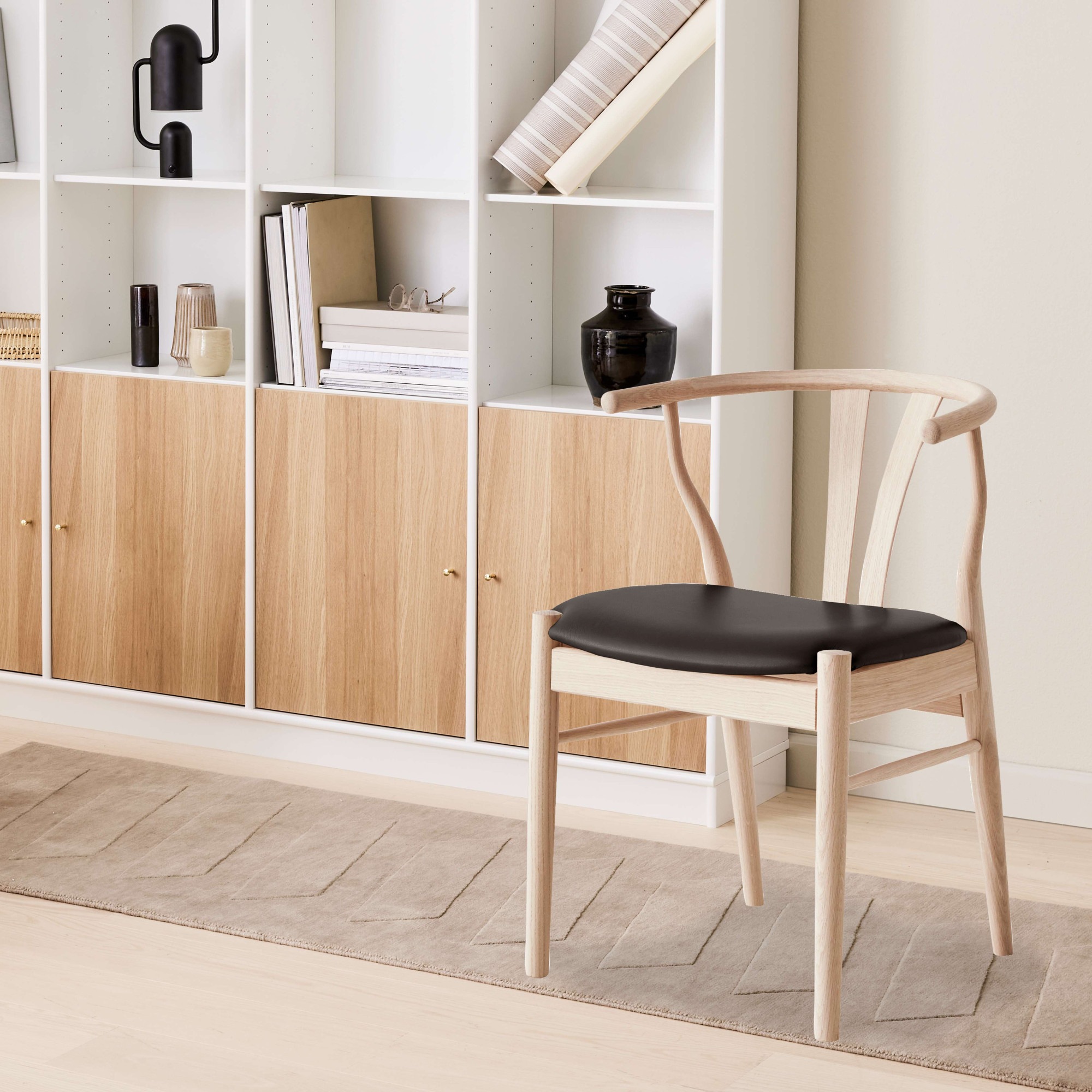 Hammel Furniture Stuhl »Freja, Esszimmerstuhl, Wohnzimmerstuhl«, Massivholz, gepolsterte Sitzfläche, versch. Farbvarianten