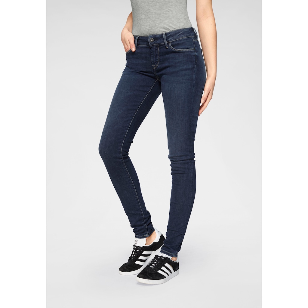 Pepe Jeans Skinny-fit-Jeans »SOHO«, im 5-Pocket-Stil mit 1-Knopf Bund und Stretch-Anteil