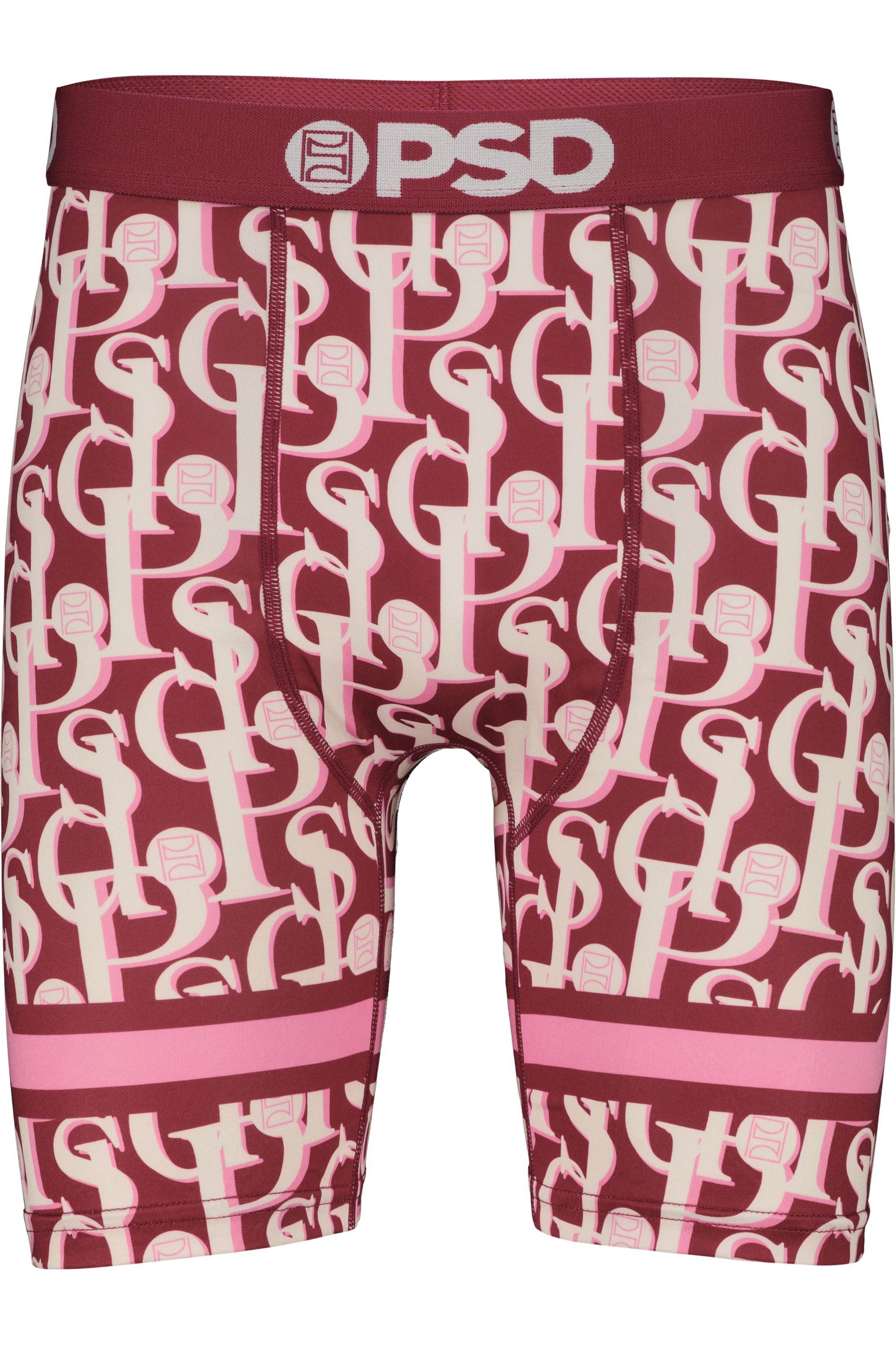 PSD Boxershorts »3 PACK - PSD JCQRD WINE Herren«