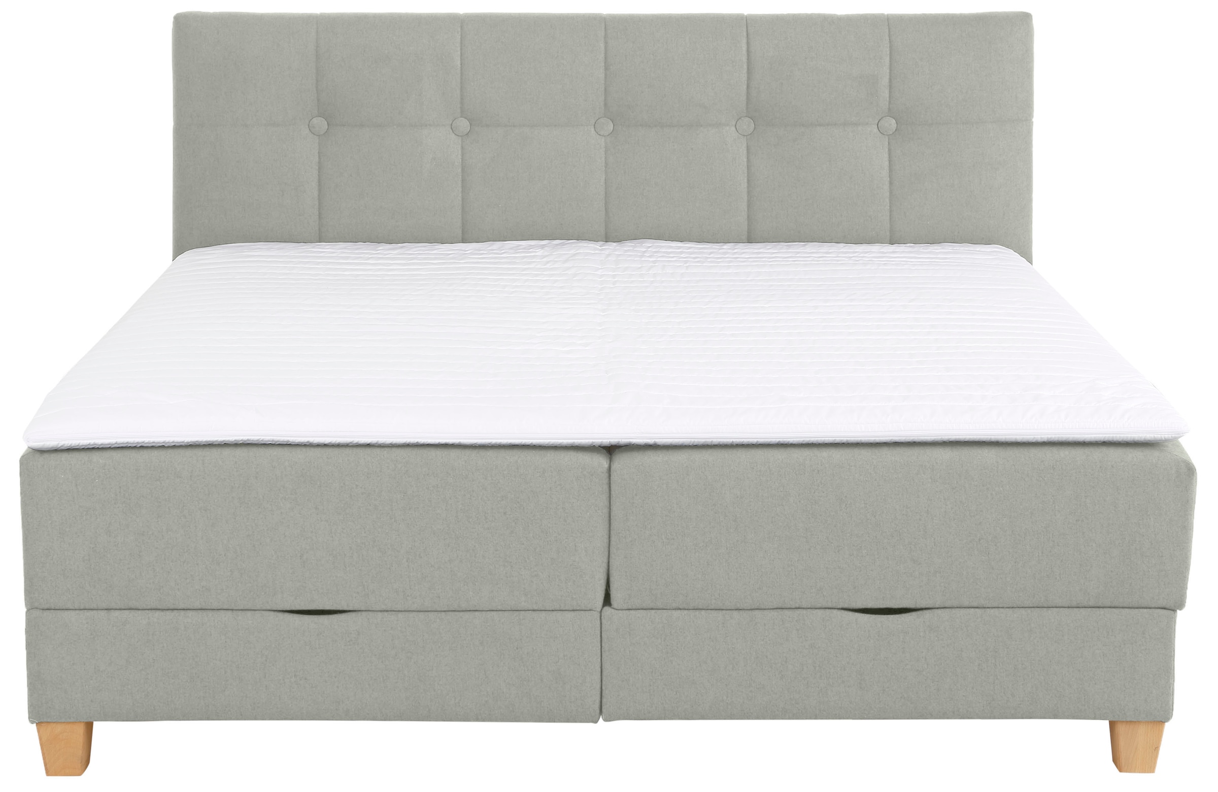 Home affaire Boxbett »Lonrai«, in H2,H3 & H4 und XXL - Überlänge 220cm wählbar, inkl. Topper
