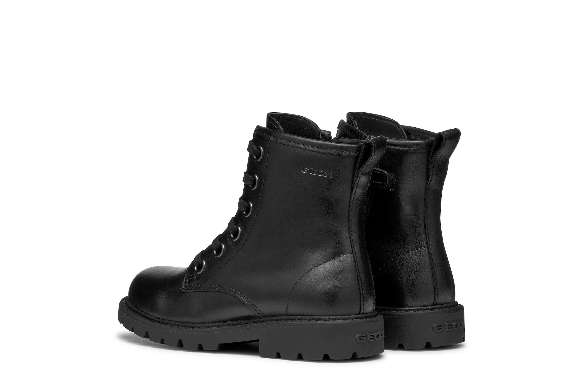 Geox Schnürboots »J SHAYLAX GIRL«, Klassischer Schnürboots, Größenschablone zum Download