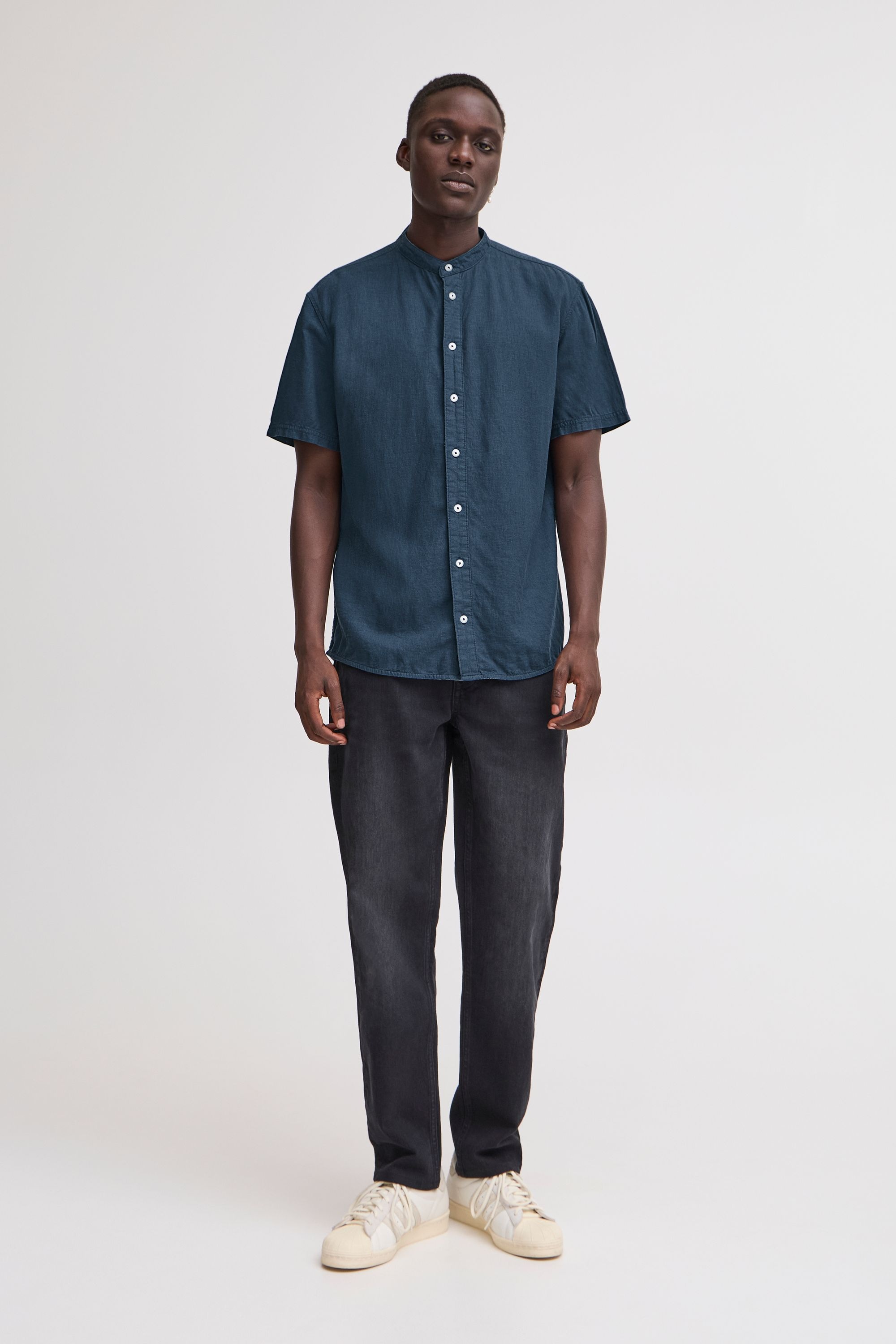 Blend Kurzarmhemd »Kurzarmhemd BHBOBBY Shirt mandarin ss«