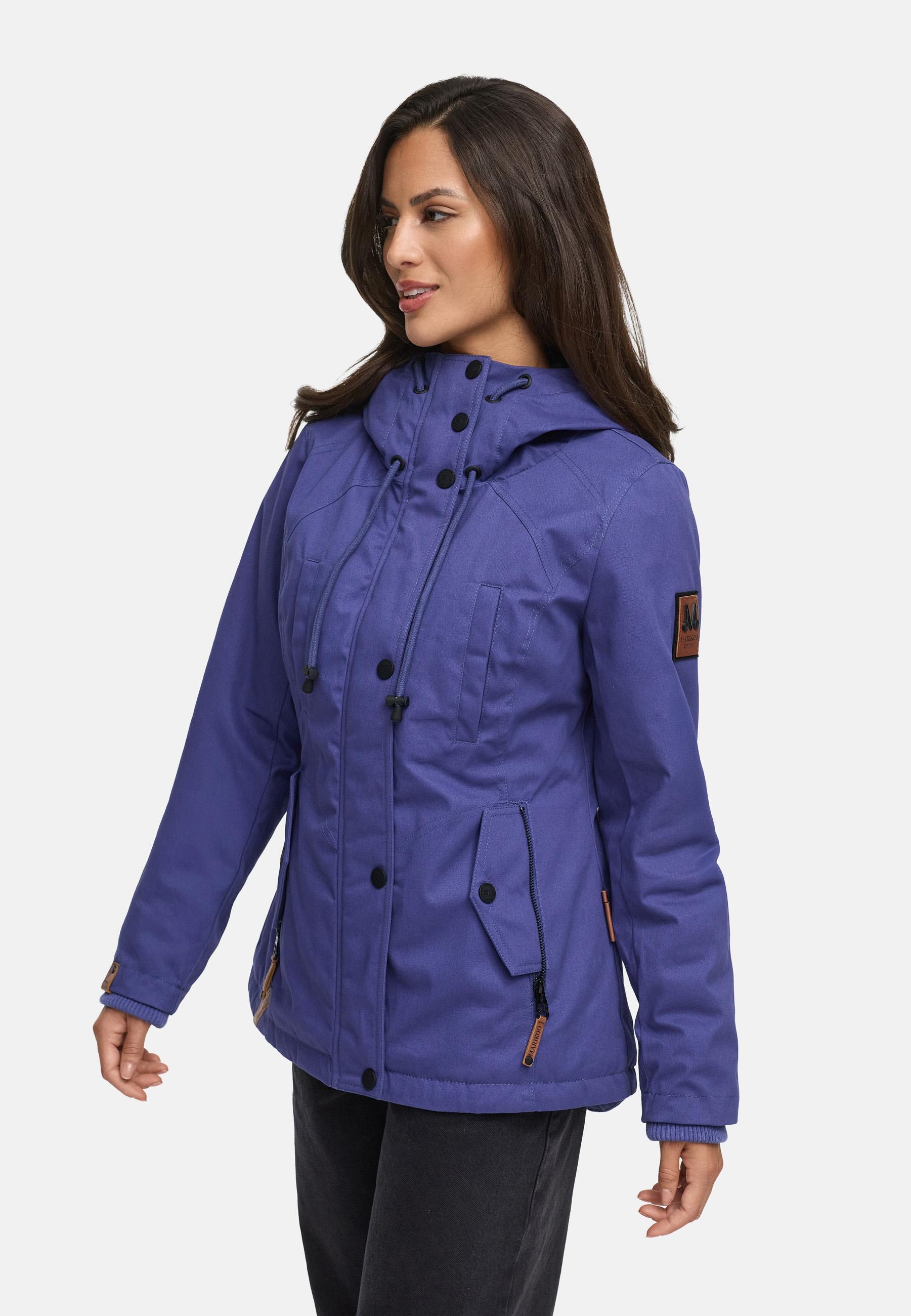 Marikoo Winterjacke »Bikoo«, mit Kapuze, sportliche Damen Outdoor Baumwolljacke mit Kapuze