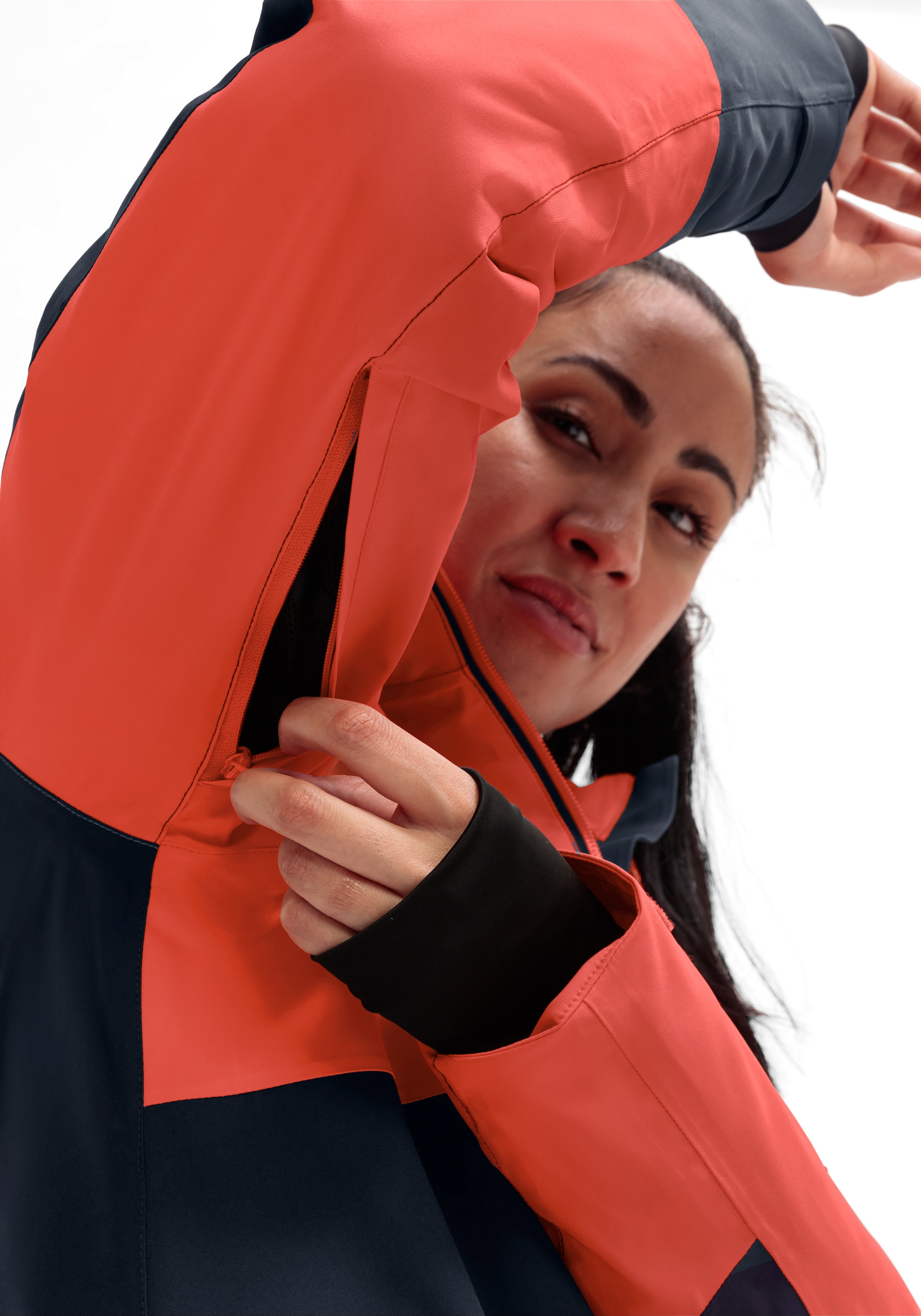 Maier Sports Skijacke »Glacierguard W«, Damen Winterjacke wattiert u. wasserdicht