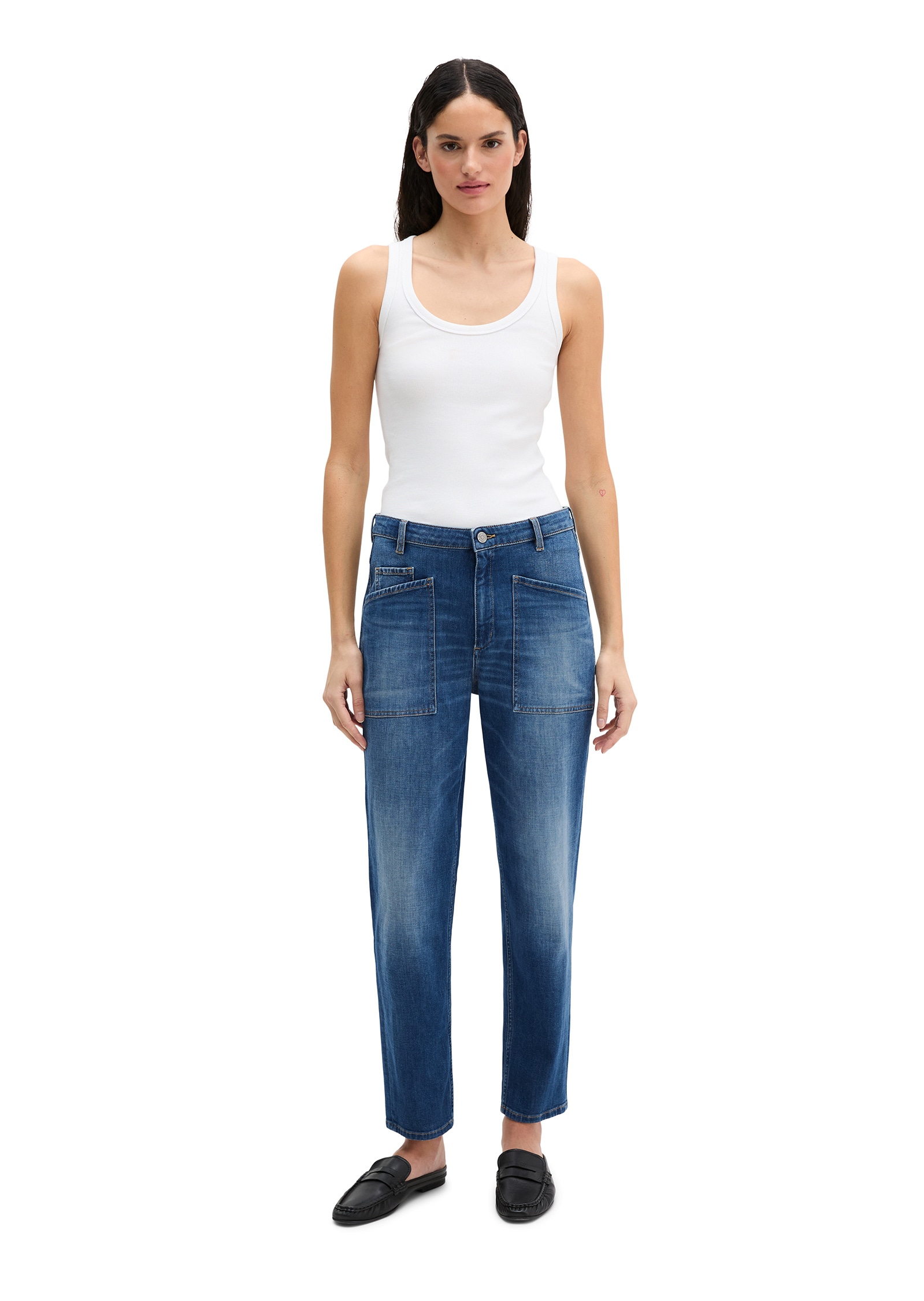 Marc O'Polo Boyfriend-Jeans »aus softem Cashmere Touch Denim«