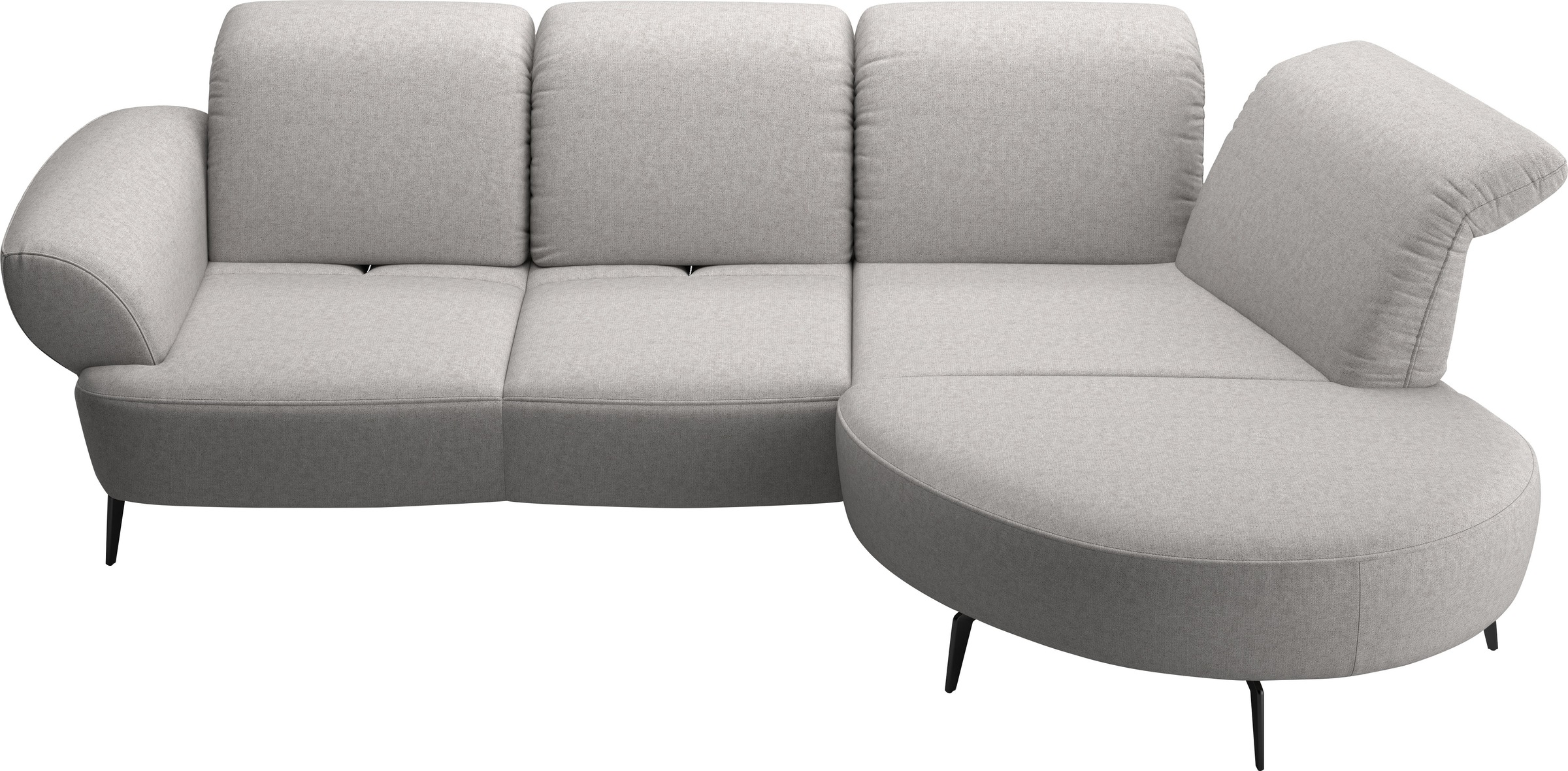sit&more Ecksofa "Dance, L-Form, inkl. Sitztiefenverstellung", inkl. Click& günstig online kaufen
