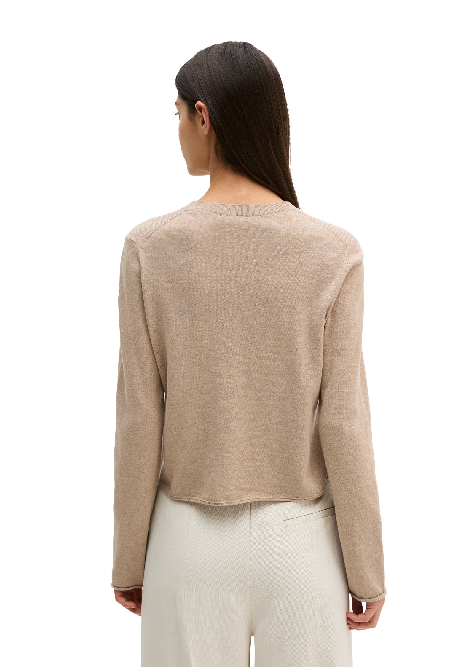 Marc O'Polo Cardigan »aus Organic Cotton-Leinen-Mix«