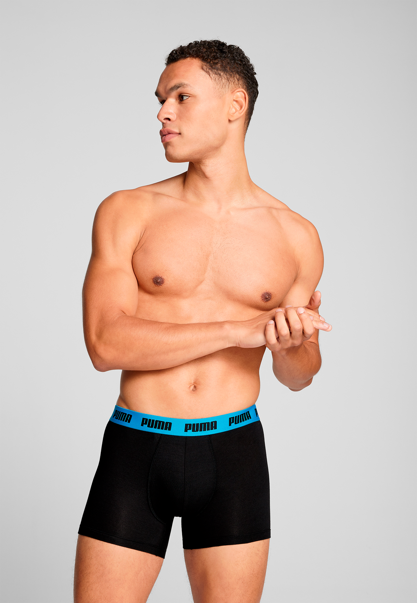 Thumbnail - PUMA "PUMA MEN EVERYDAY BOXERS 3P" 3er Pack, mit Komfortbund