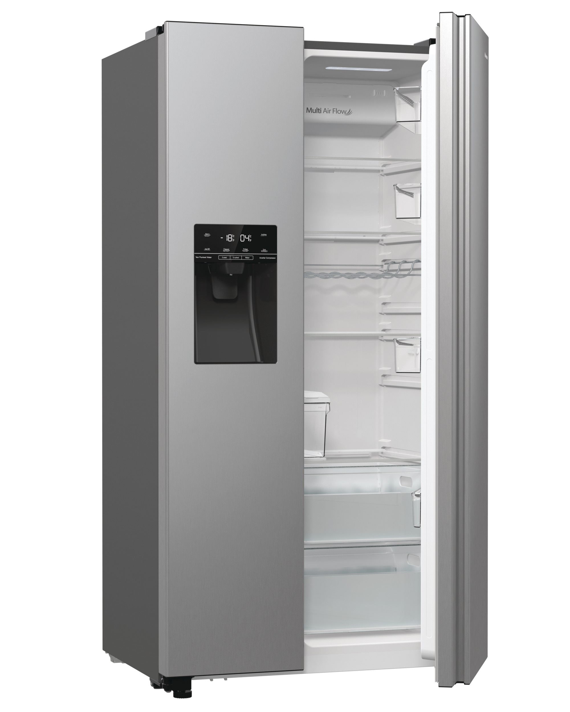Hisense Side-by-Side "RSIM535ACE" 178,6 cm hoch 91,5 cm breit Wasser-/Eissp günstig online kaufen