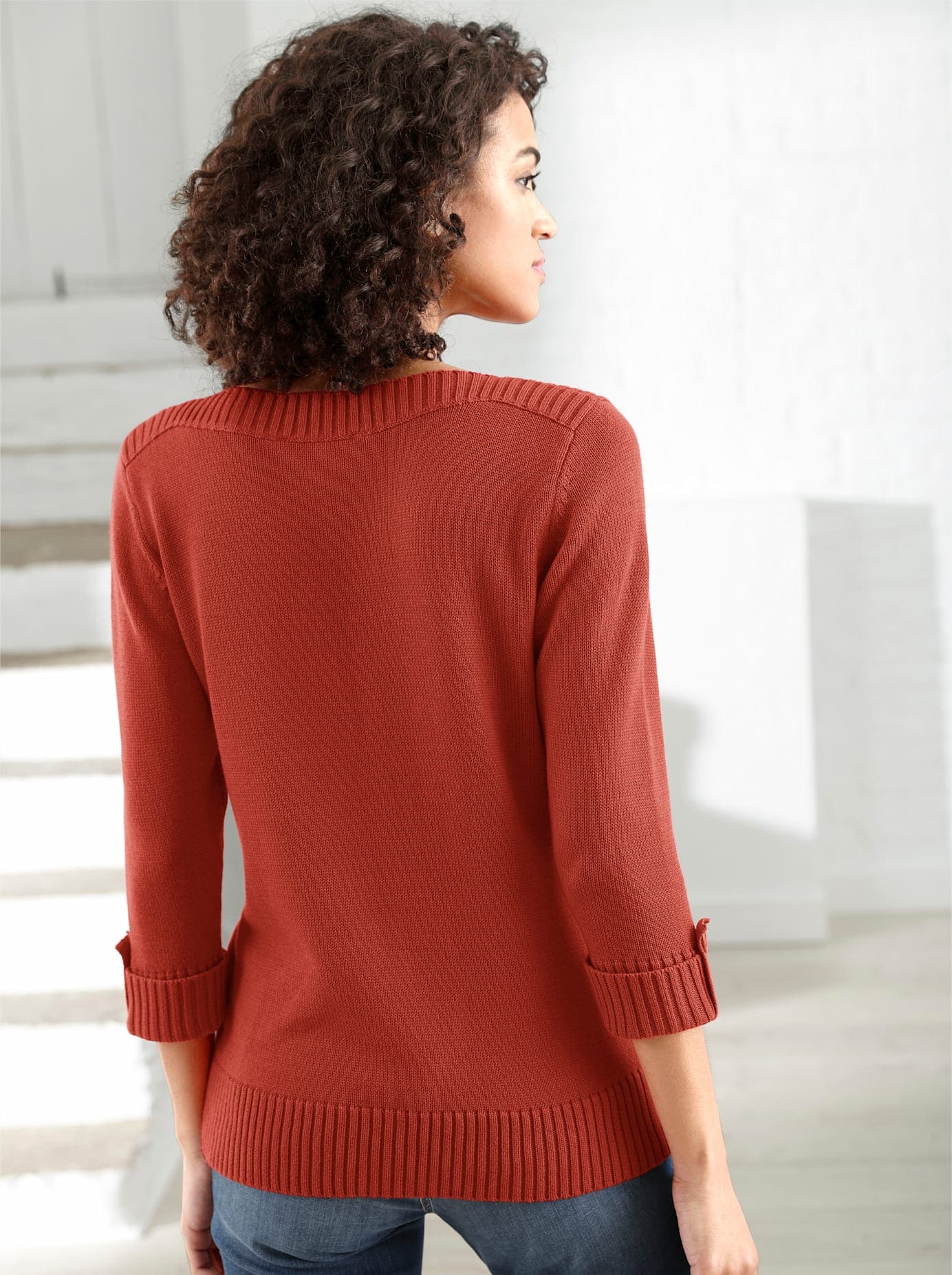 Casual Looks 3/4 Arm-Pullover »Pullover«
