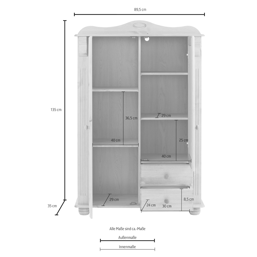 Home affaire Highboard »Adele«