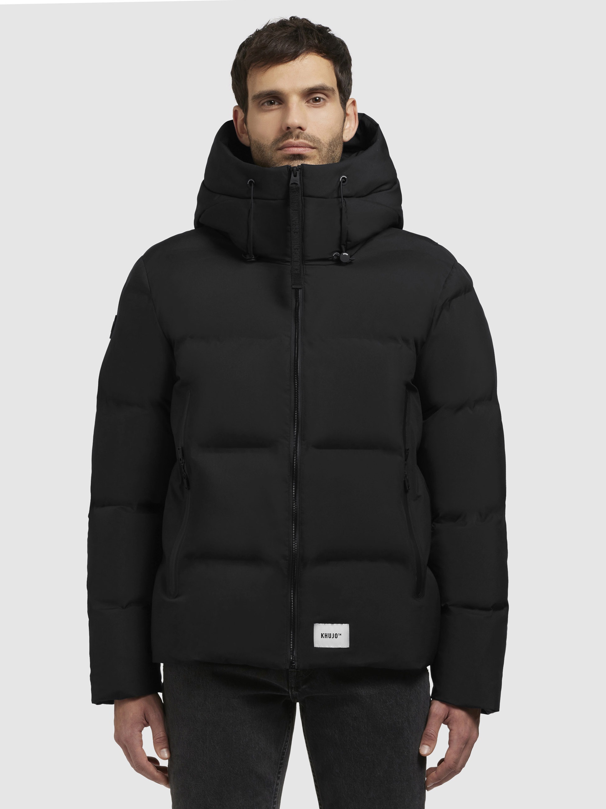 khujo Steppjacke »WESH2«, mit Kapuze