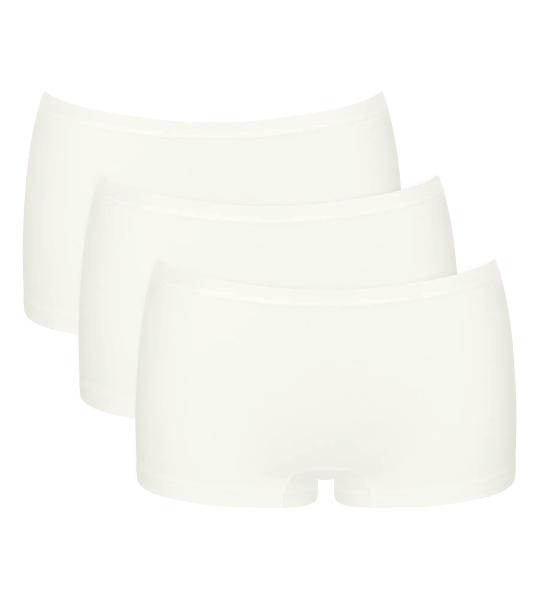 sloggi Panty "GO Daily Cotton" Glanz-Effekt Details, elastisch, bequem, Baumwollmix