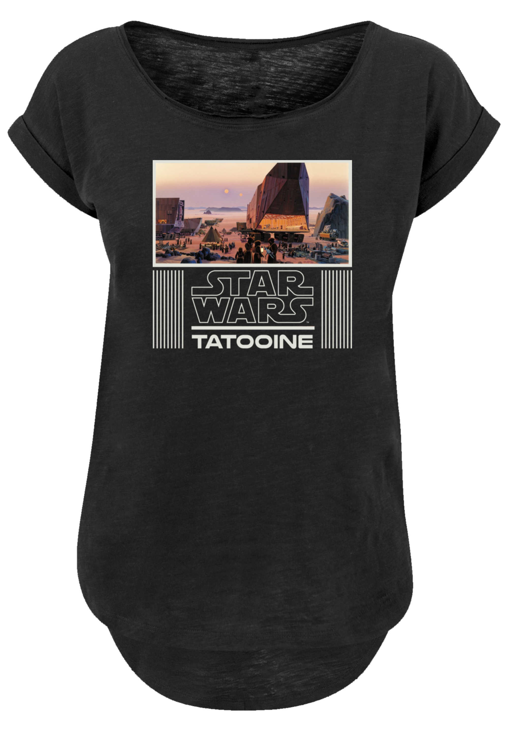 F4NT4STIC T-Shirt "Star Wars Tatooine Panorma", Premium Qualität, Star Wars günstig online kaufen