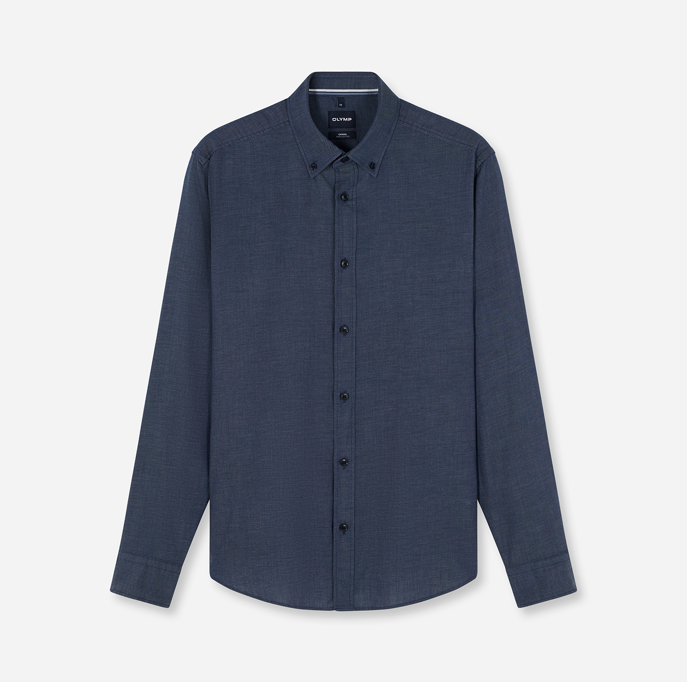 OLYMP Langarmhemd "Casual" Button-down-Kragen, regular fit