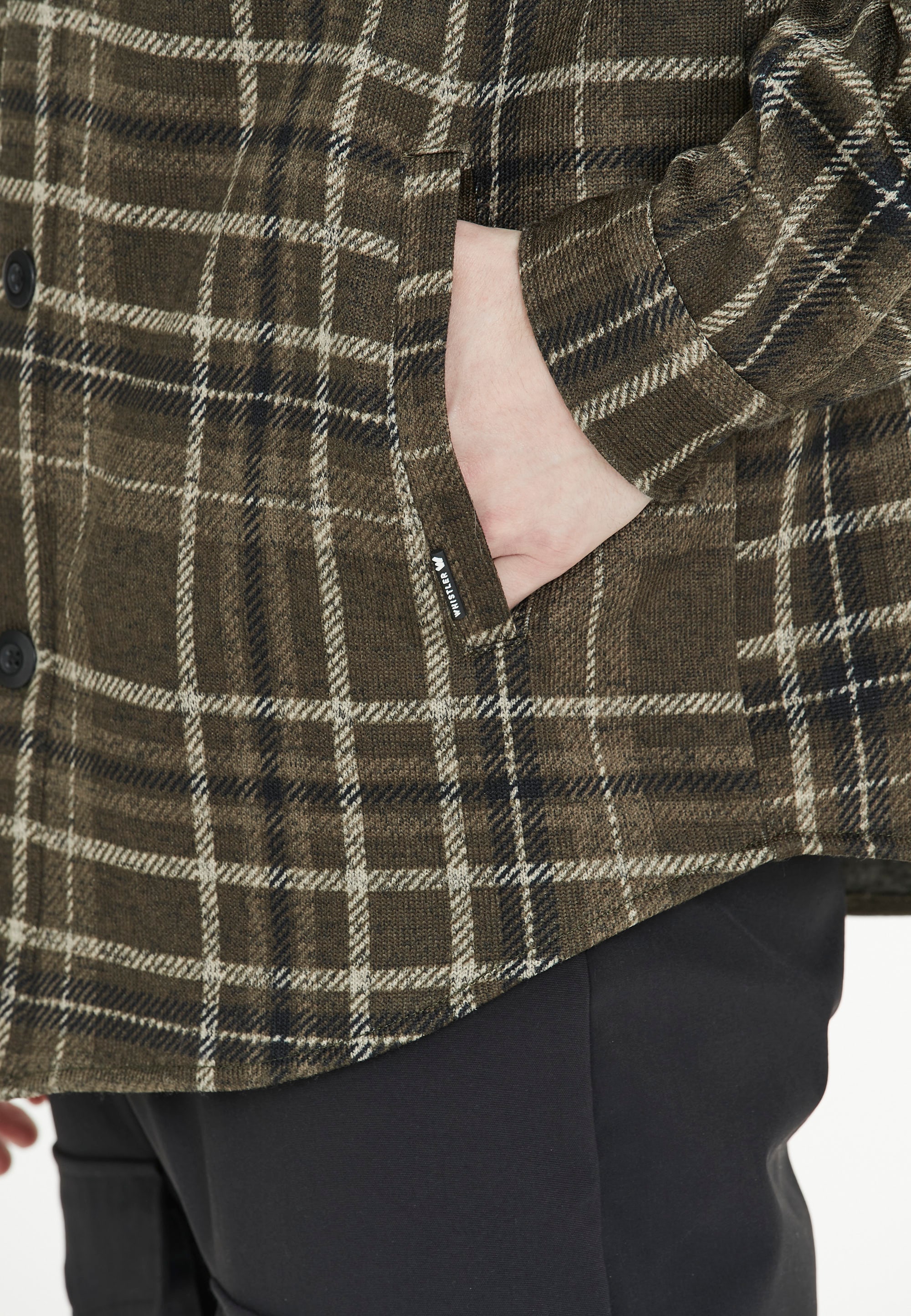 WHISTLER Fleeceshirt »Dewey«, mit modischem Karo-Muster