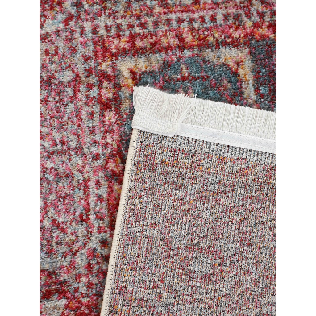 Wohnen Teppiche carpetfine Teppich »Anil«, rechteckig, 7 mm Höhe rot
