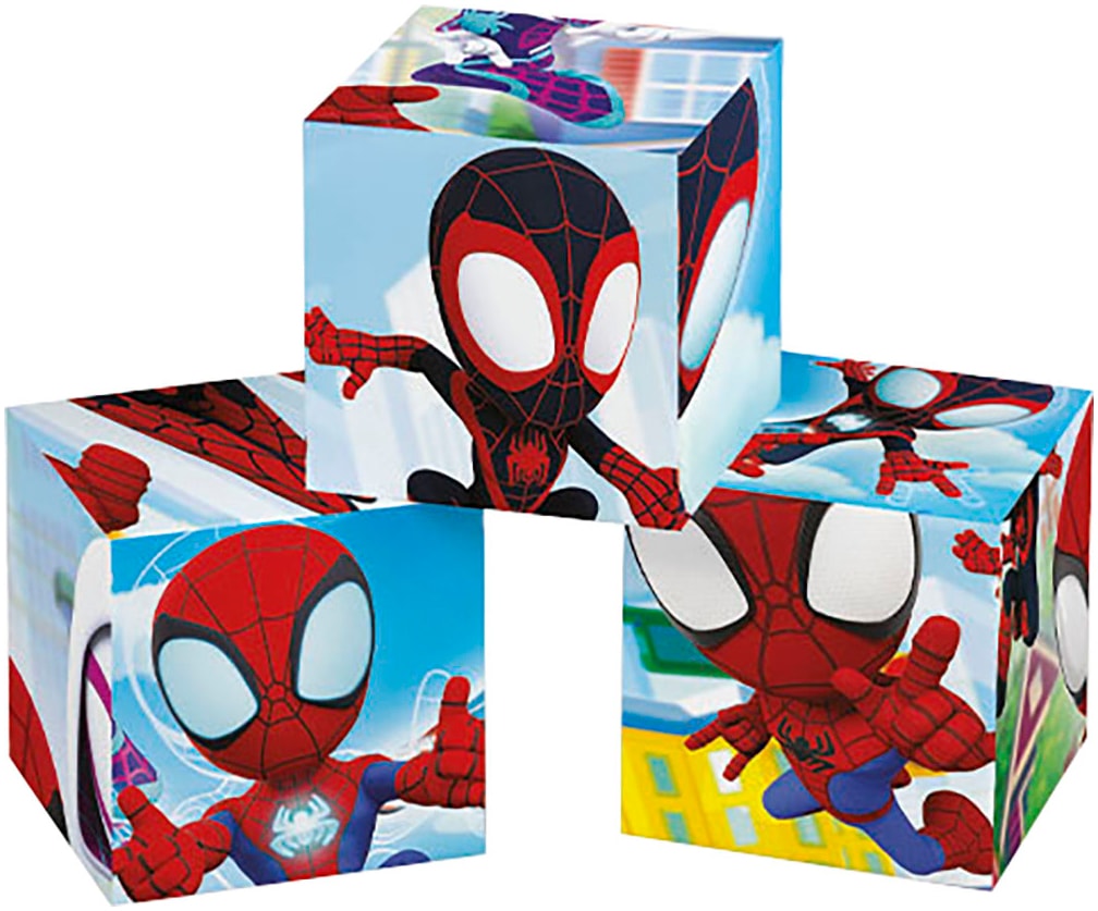 Clementoni® Würfelpuzzle »Spidey und seine Superfreunde«, Made in Europe; FSC® - schützt Wald - weltweit