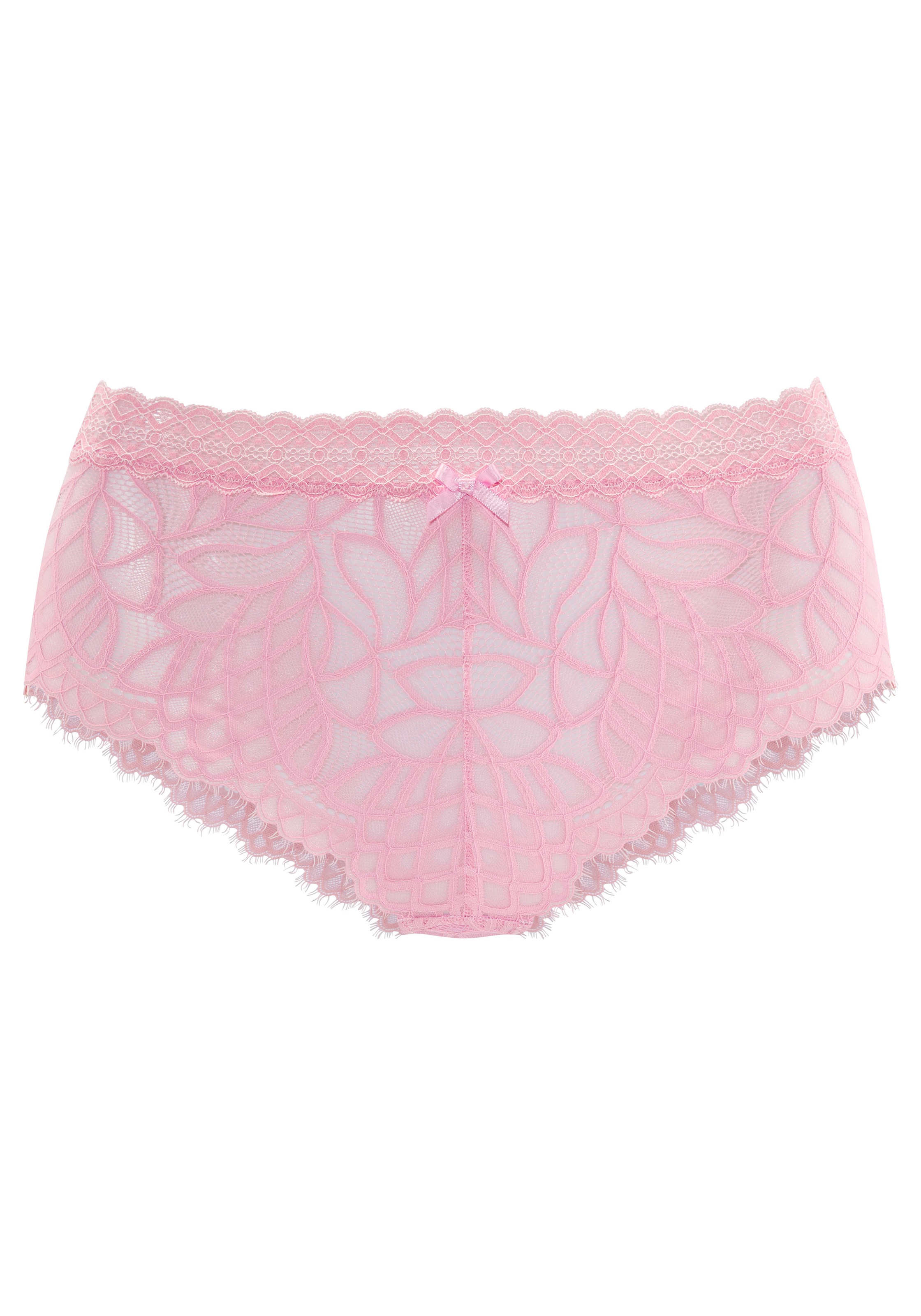 LASCANA Slip »Cara«, aus dezent transparenter Spitze, anteilig aus recyceltem Material