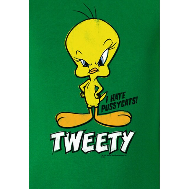 LOGOSHIRT T-Shirt »Tweety - I Hate Pussycats«, mit Vogel-Print bestellen |  BAUR