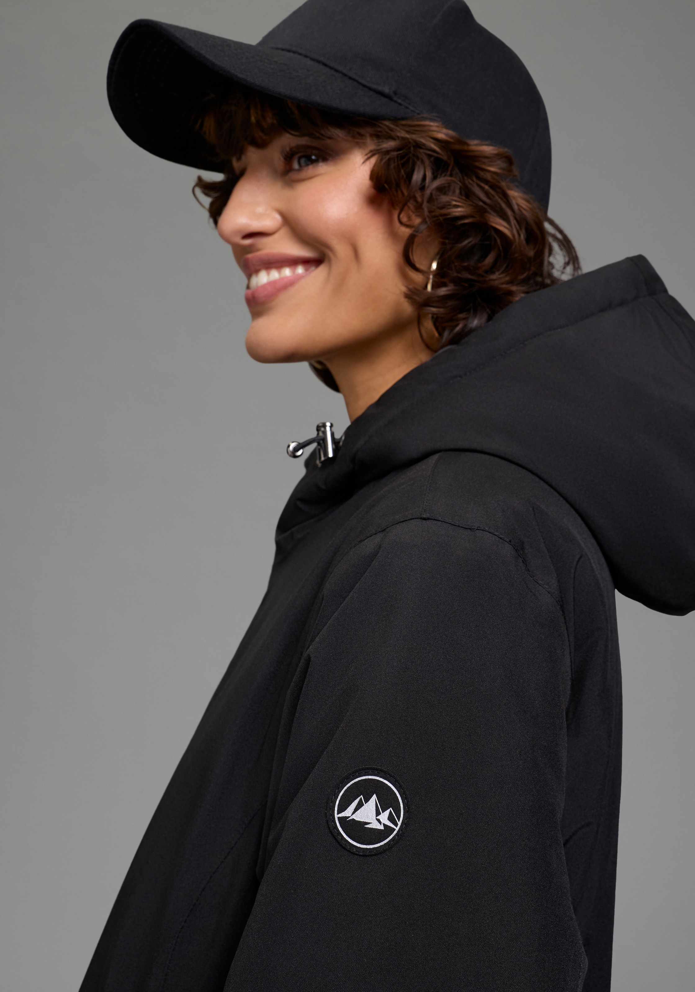 Thumbnail - Polarino Funktionsjacke mit Kapuze Wärmend, winddicht, wasserabweisend, Übergangsjacke