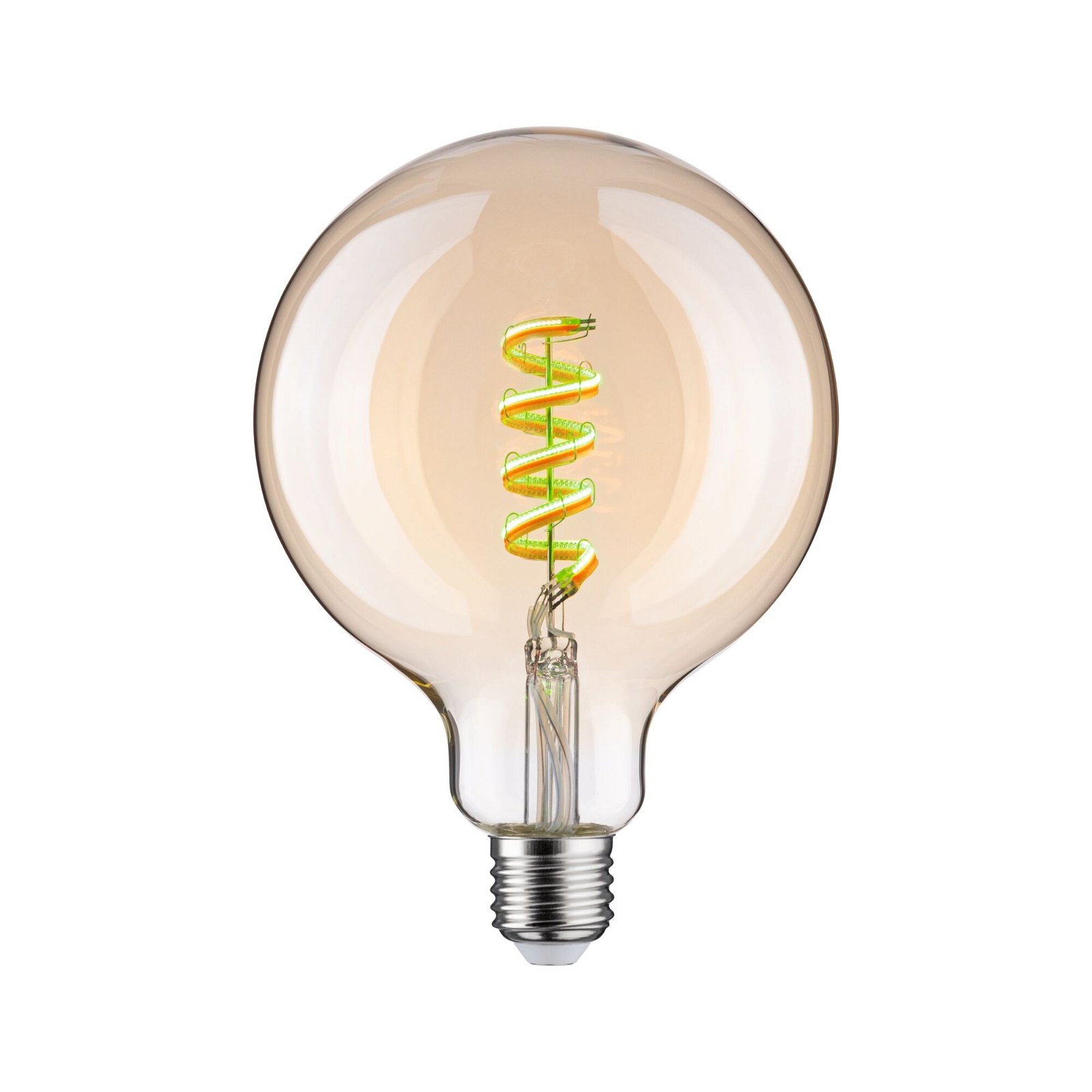 Paulmann LED-Leuchtmittel »Smart Filament G125 470lm 2200K-6500K gold 230V«, 1 St., Tageslichtweiß