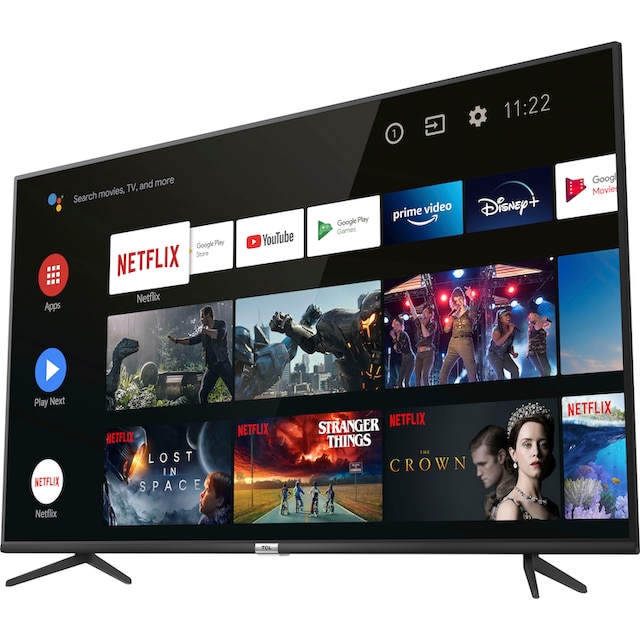 TCL LED-Fernseher »50P616X1«, 126 cm/50 Zoll, 4K Ultra HD, Smart-TV, Android  9.0 Betriebssystem | BAUR