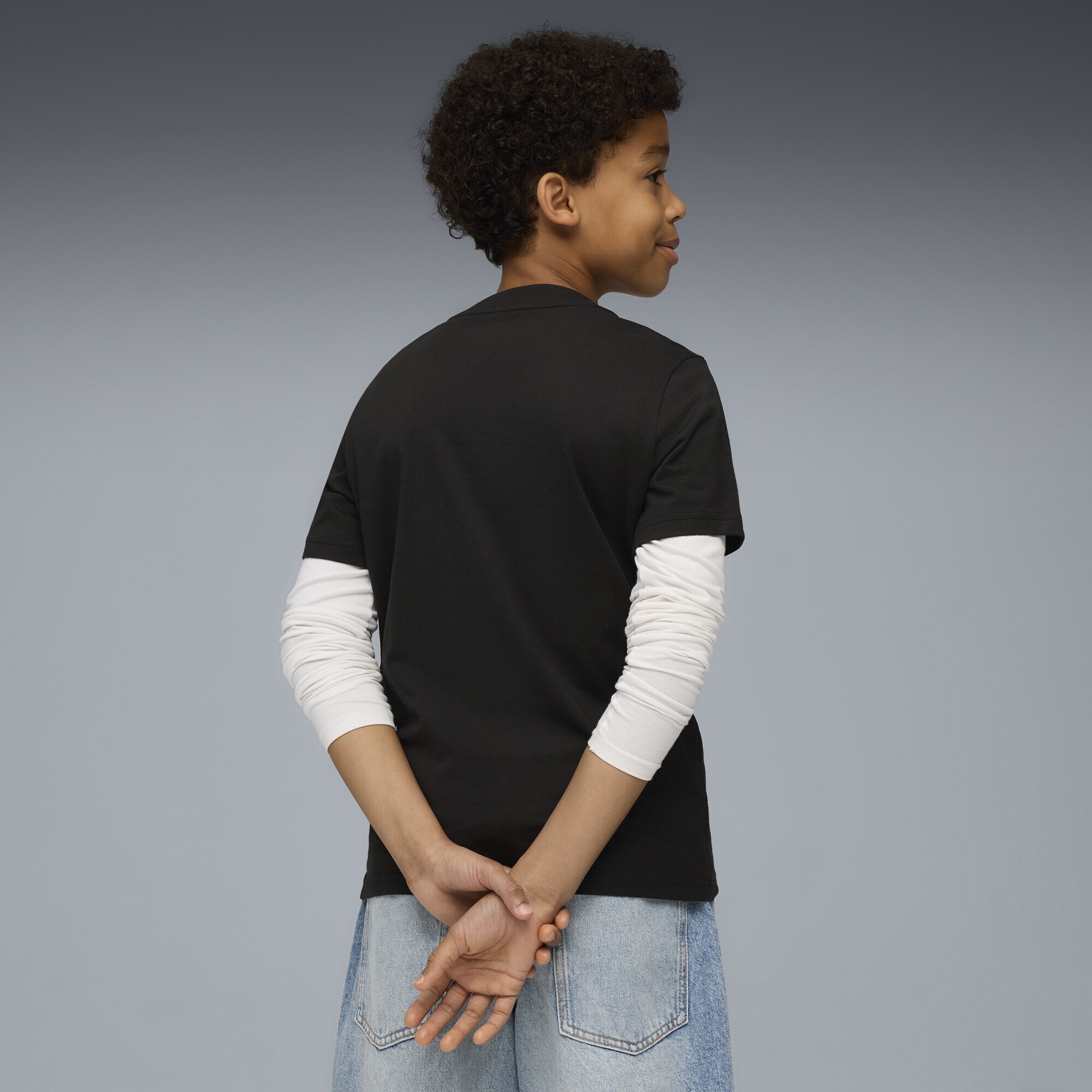 PUMA T-Shirt »Graphic Box T-Shirt Jungen«