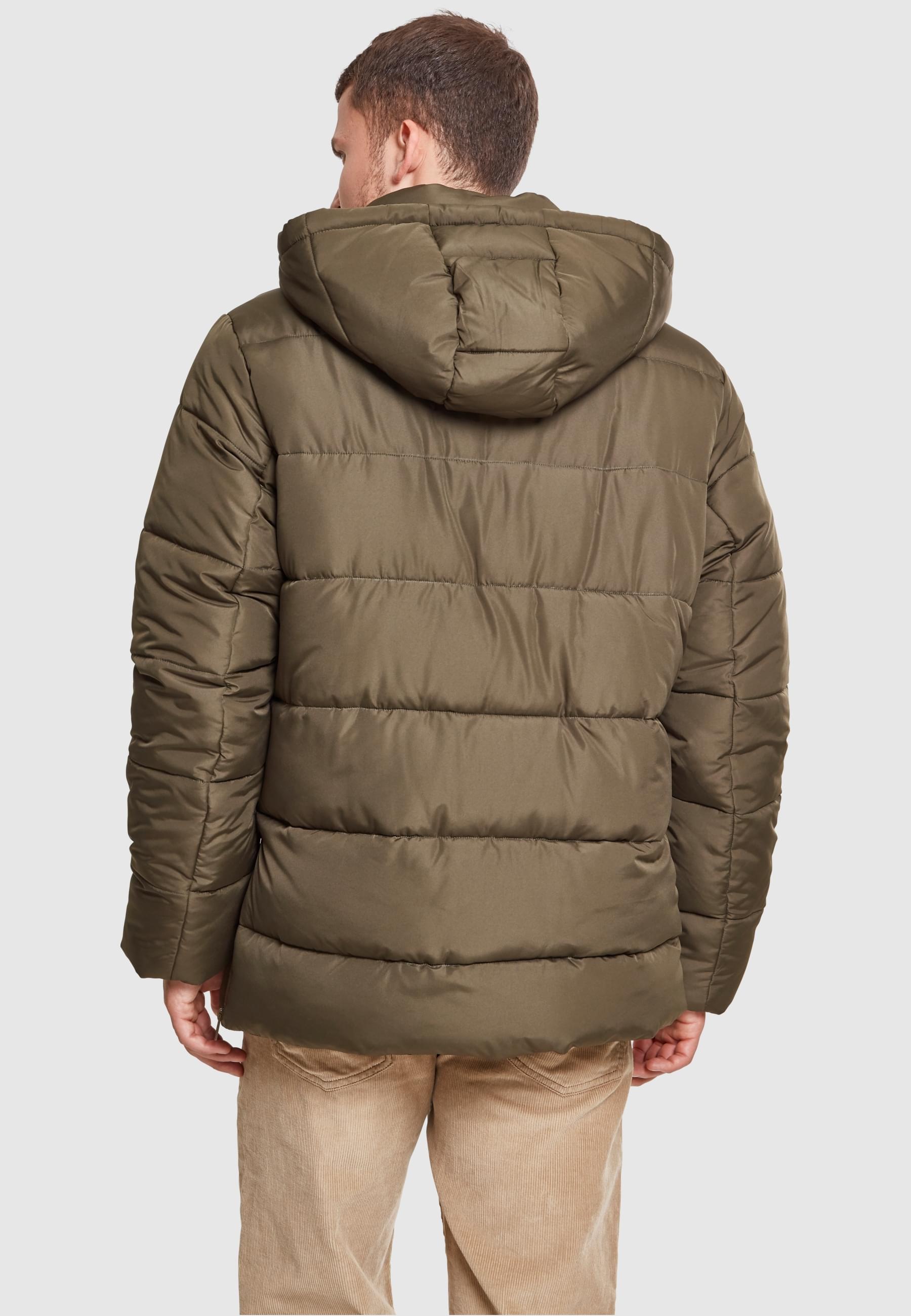 URBAN CLASSICS Winterjacke »Urban Classics Herren Pull Over Puffer Jacket«, (1 St.), mit Kapuze