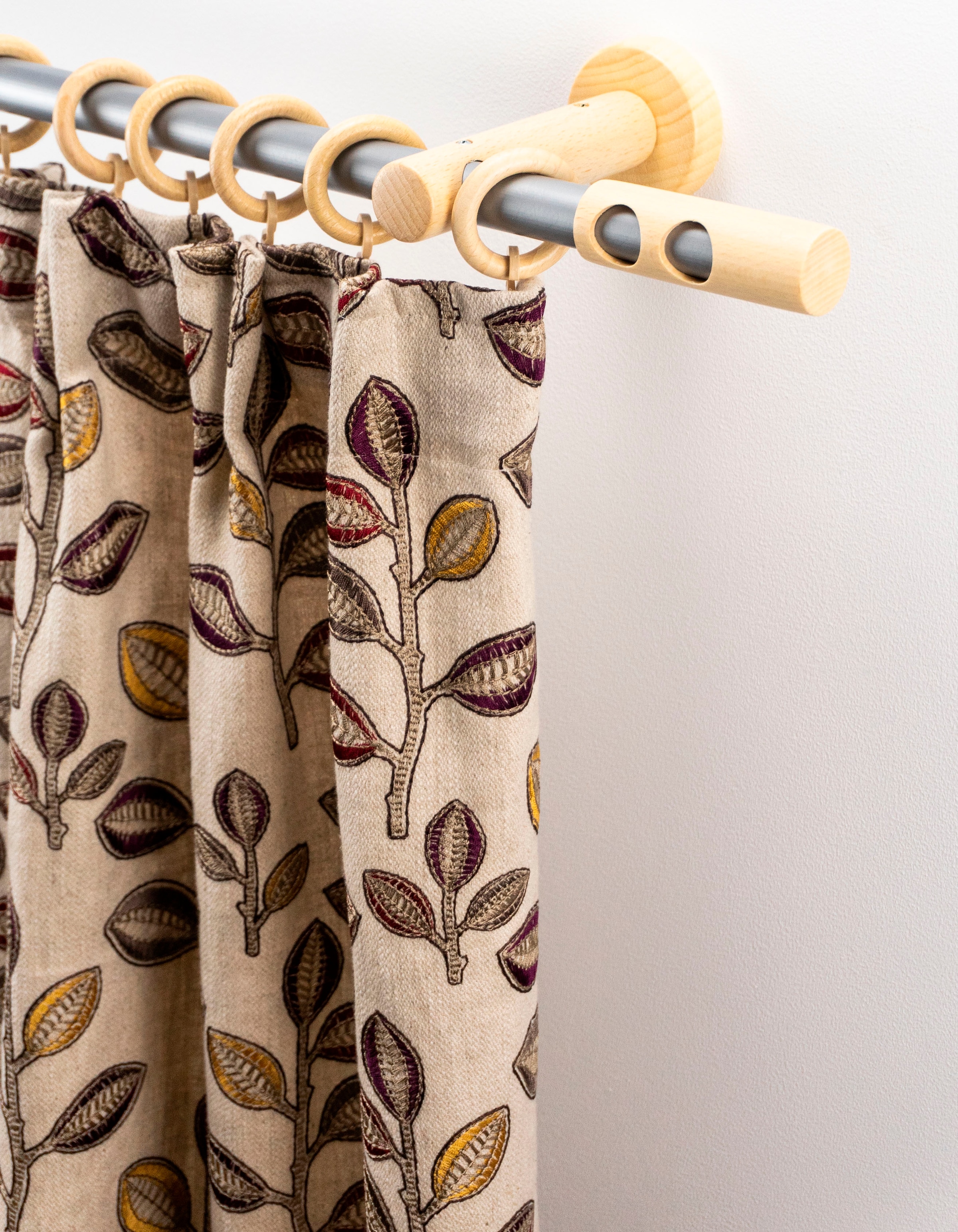 GARESA Gardinenstange "PANDORA" Ø 20 mm 1 läufig-läufig Wunschmaßlänge;Träg günstig online kaufen