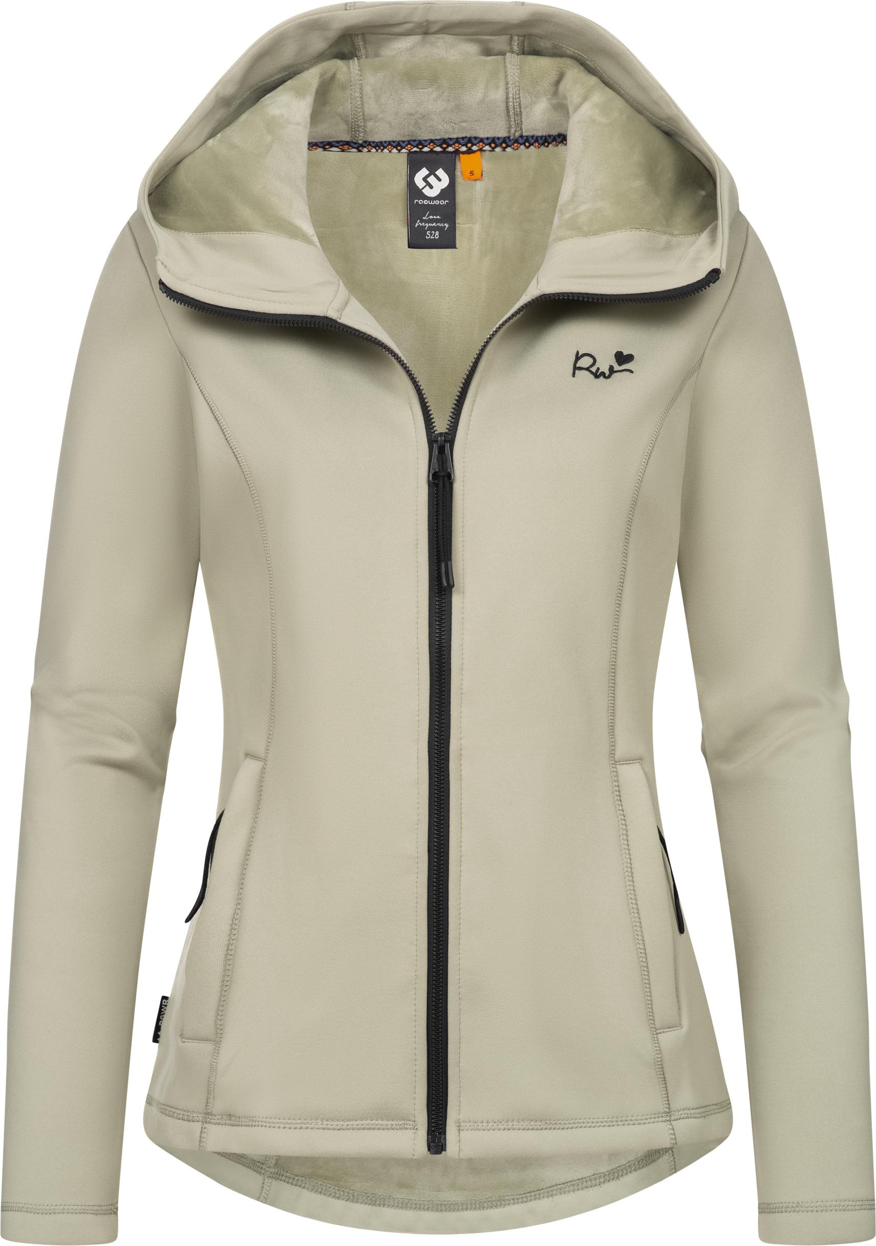 Ragwear Kapuzensweatjacke "Lyshka", Sportliche weiche und elastische Kapuzenjacke