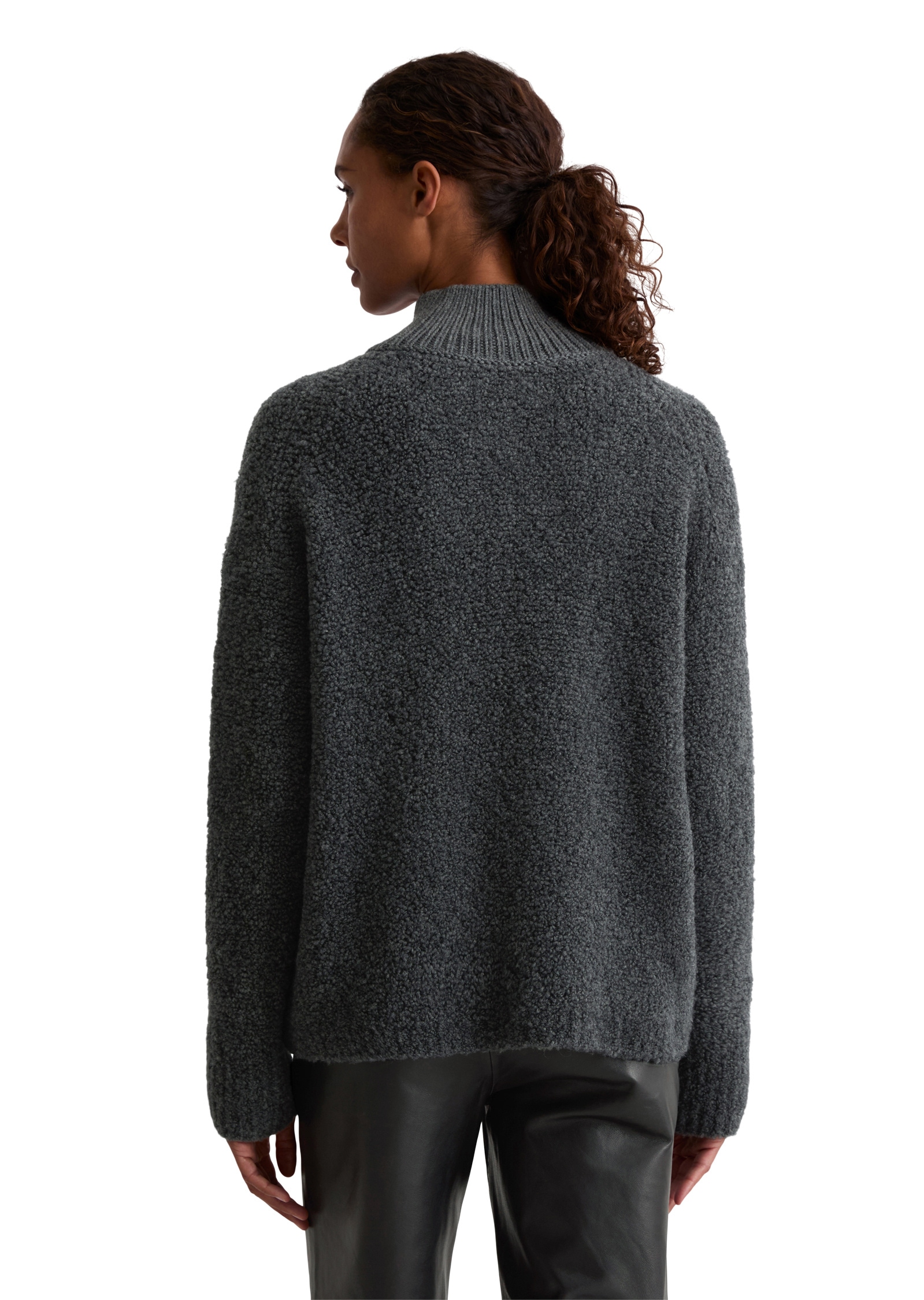 Thumbnail - Marc OPolo Stehkragenpullover "aus Schurwolle-Alpakawolle-Mix"