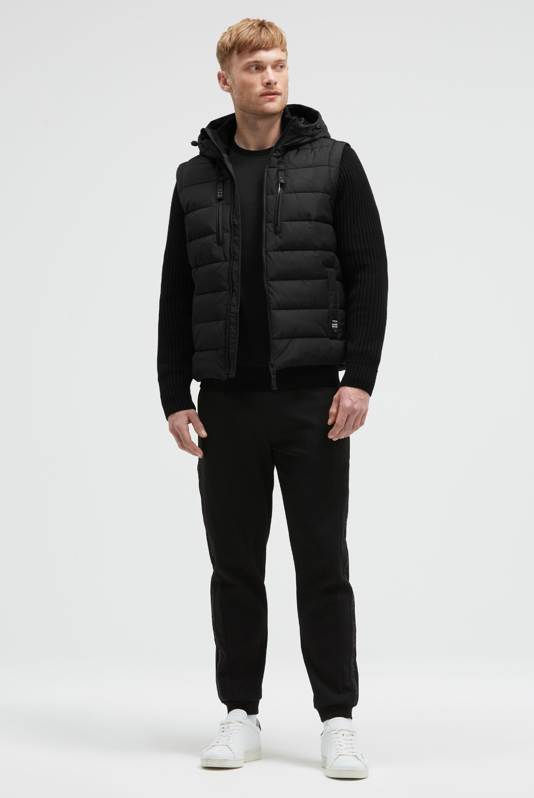 CAMP DAVID Outdoorjacke, mit Kapuze, mit Brusttaschen