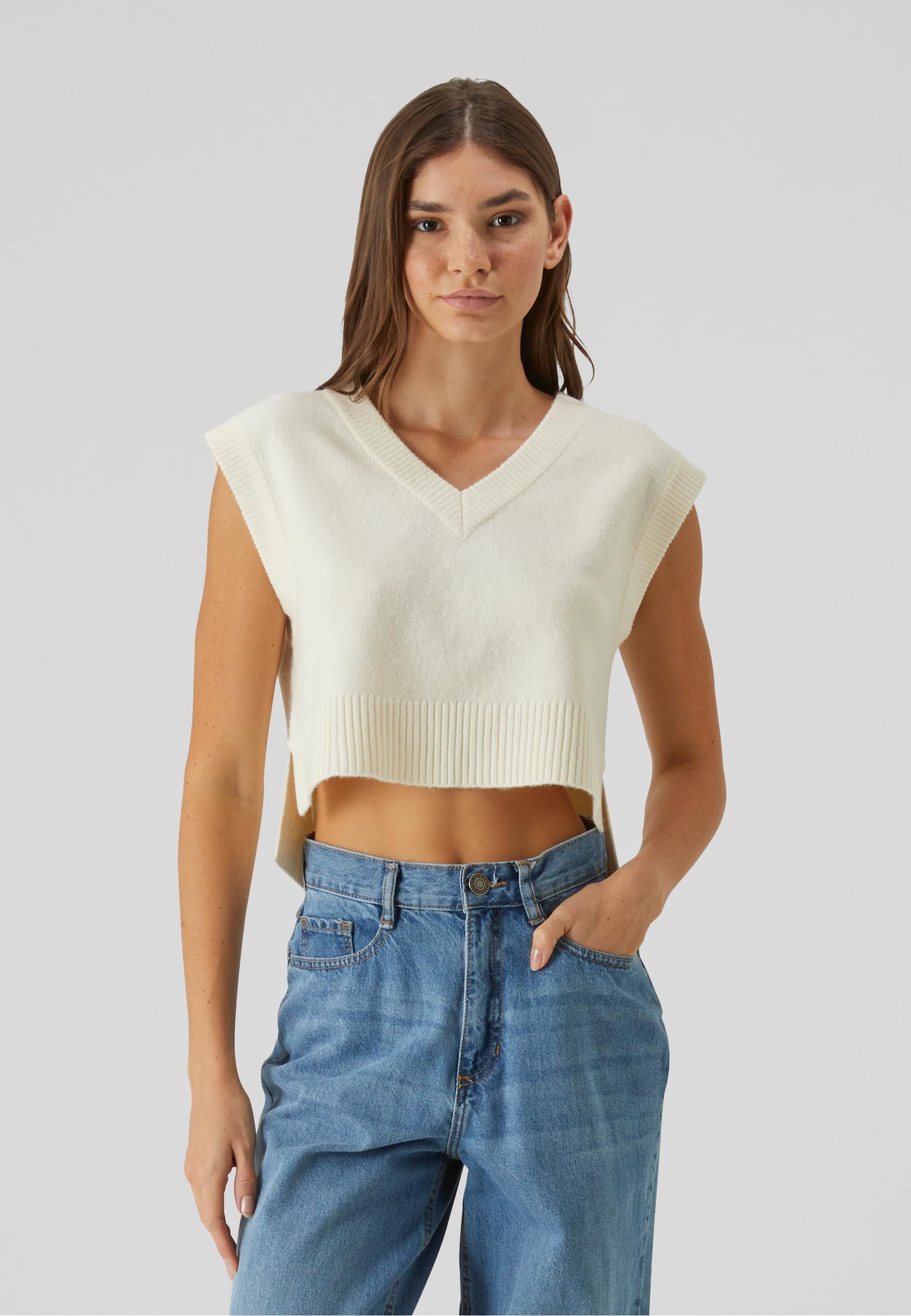 URBAN CLASSICS Steppweste »Urban Classics Ladies Soft Knit Pullunder«