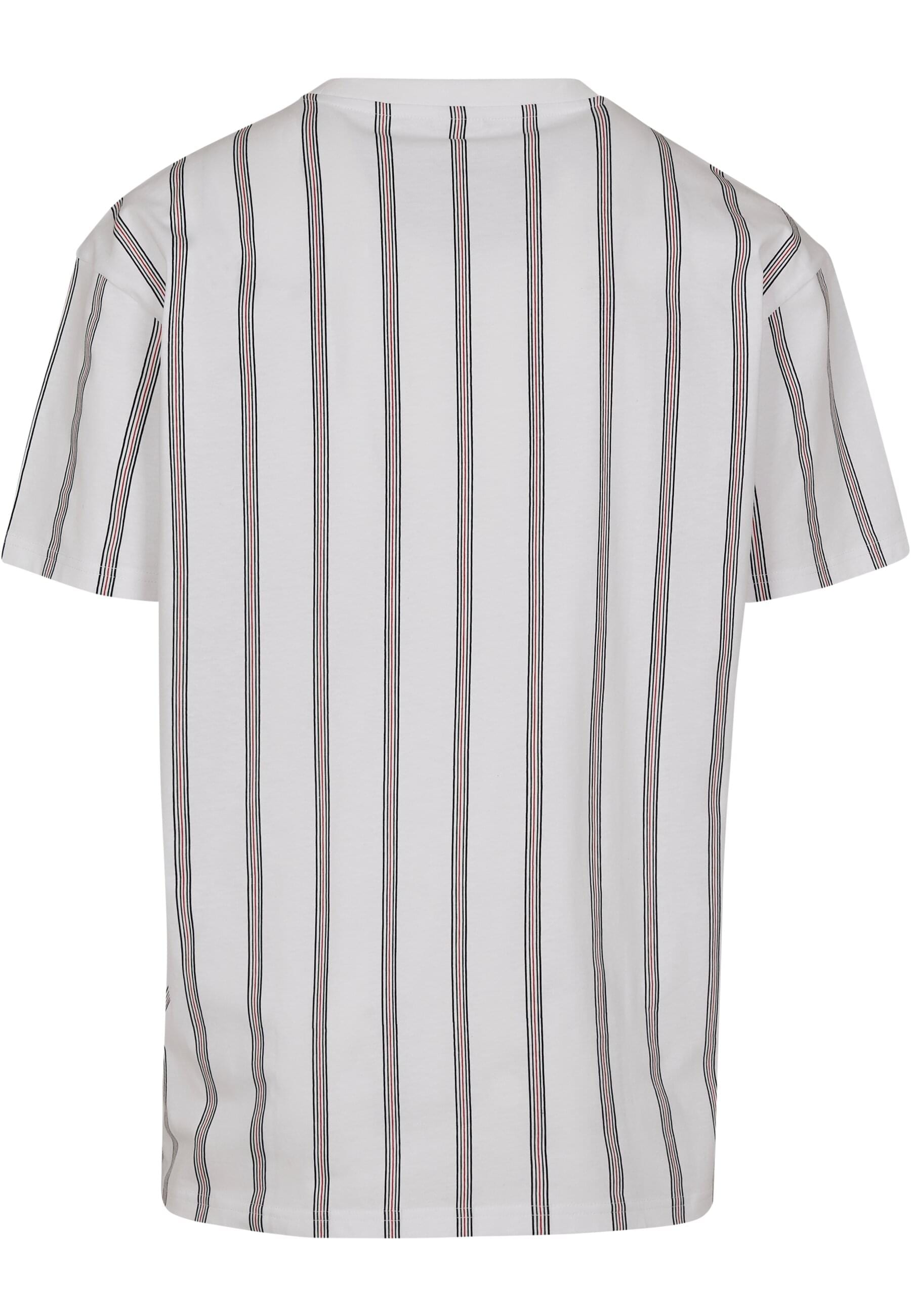 URBAN CLASSICS T-Shirt »Urban Classics Herren Heavy Oversized AOP Stripe Tee«, (1 tlg.)